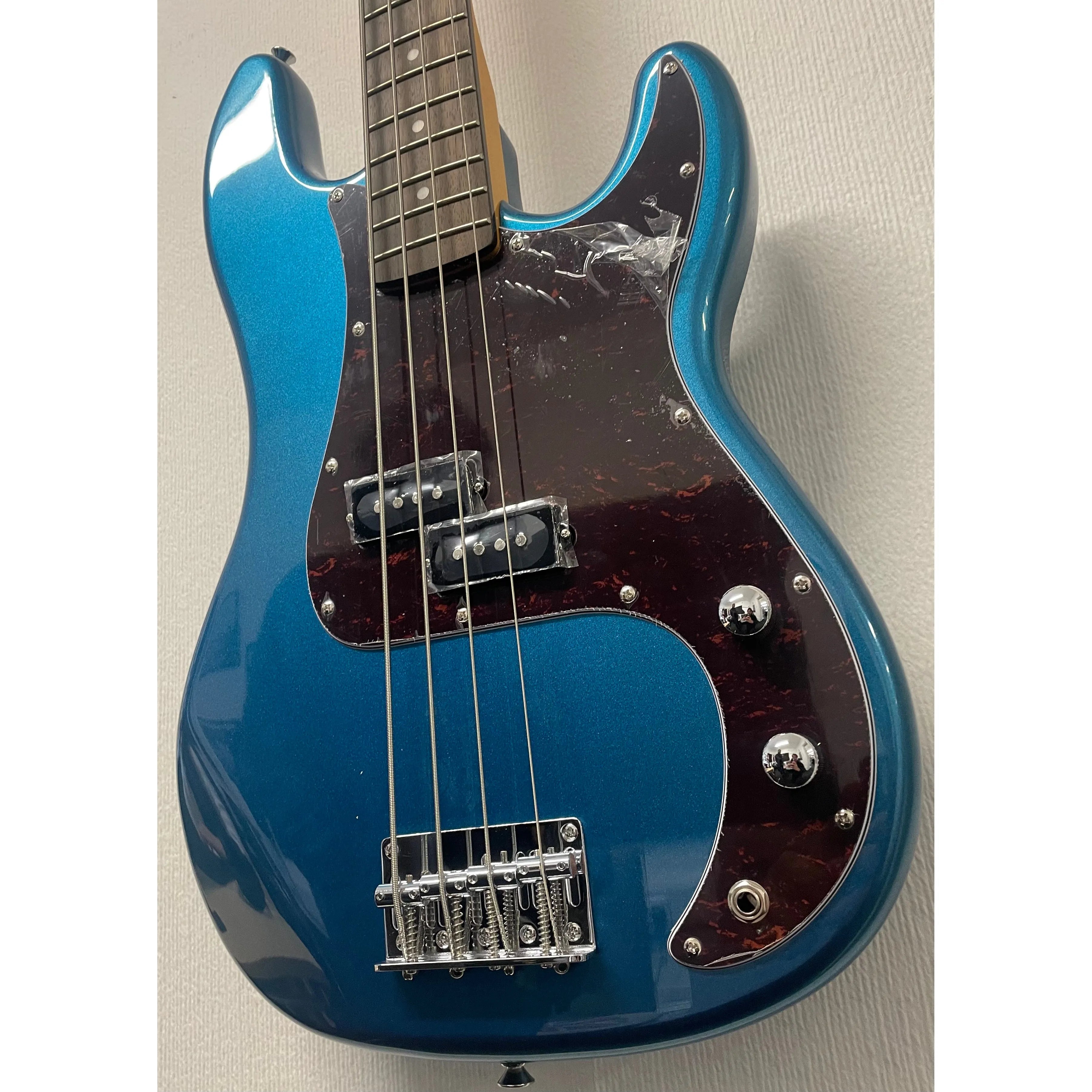 SX Bass Guitar PB Style in Blue with Gigbag