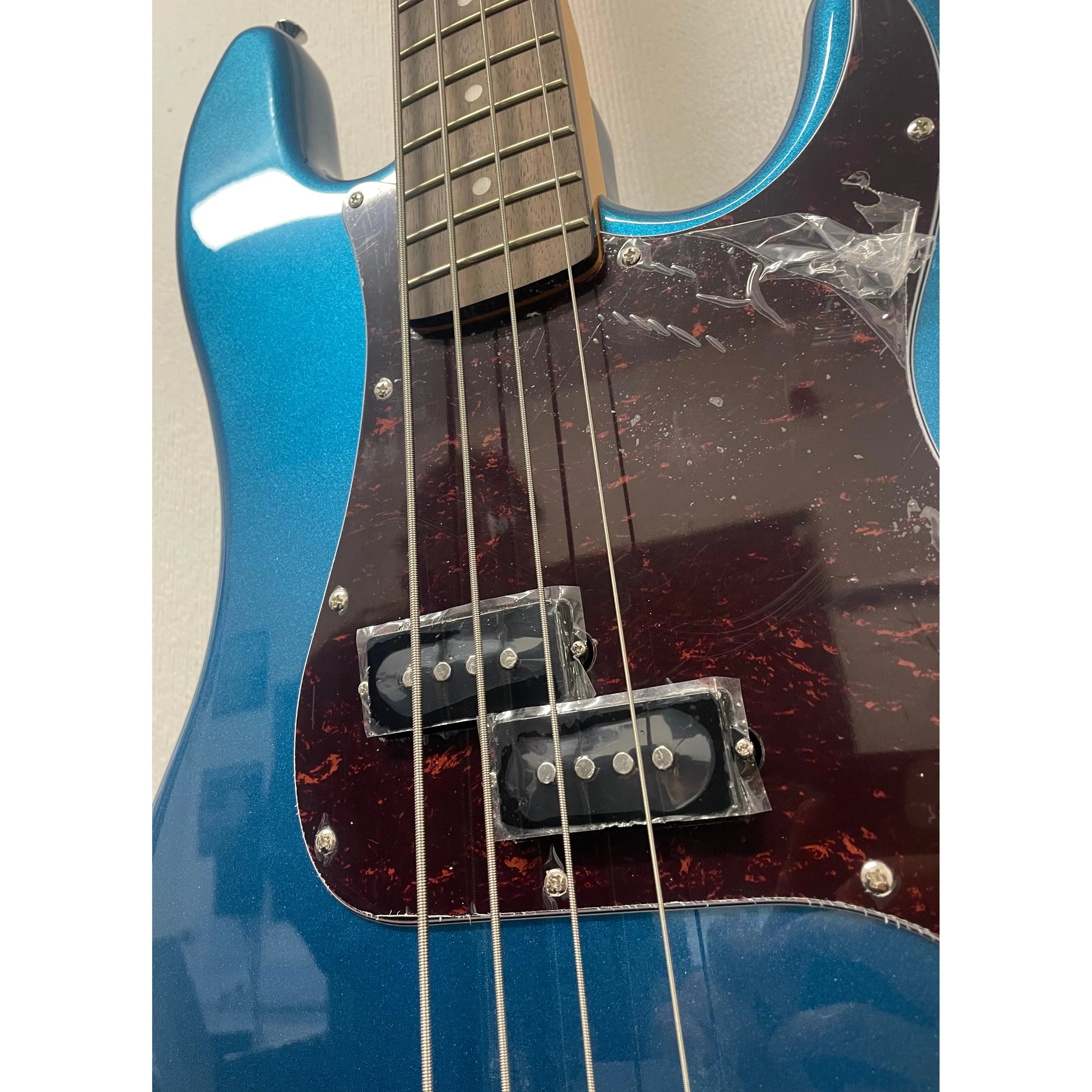 SX Bass Guitar PB Style in Blue with Gigbag