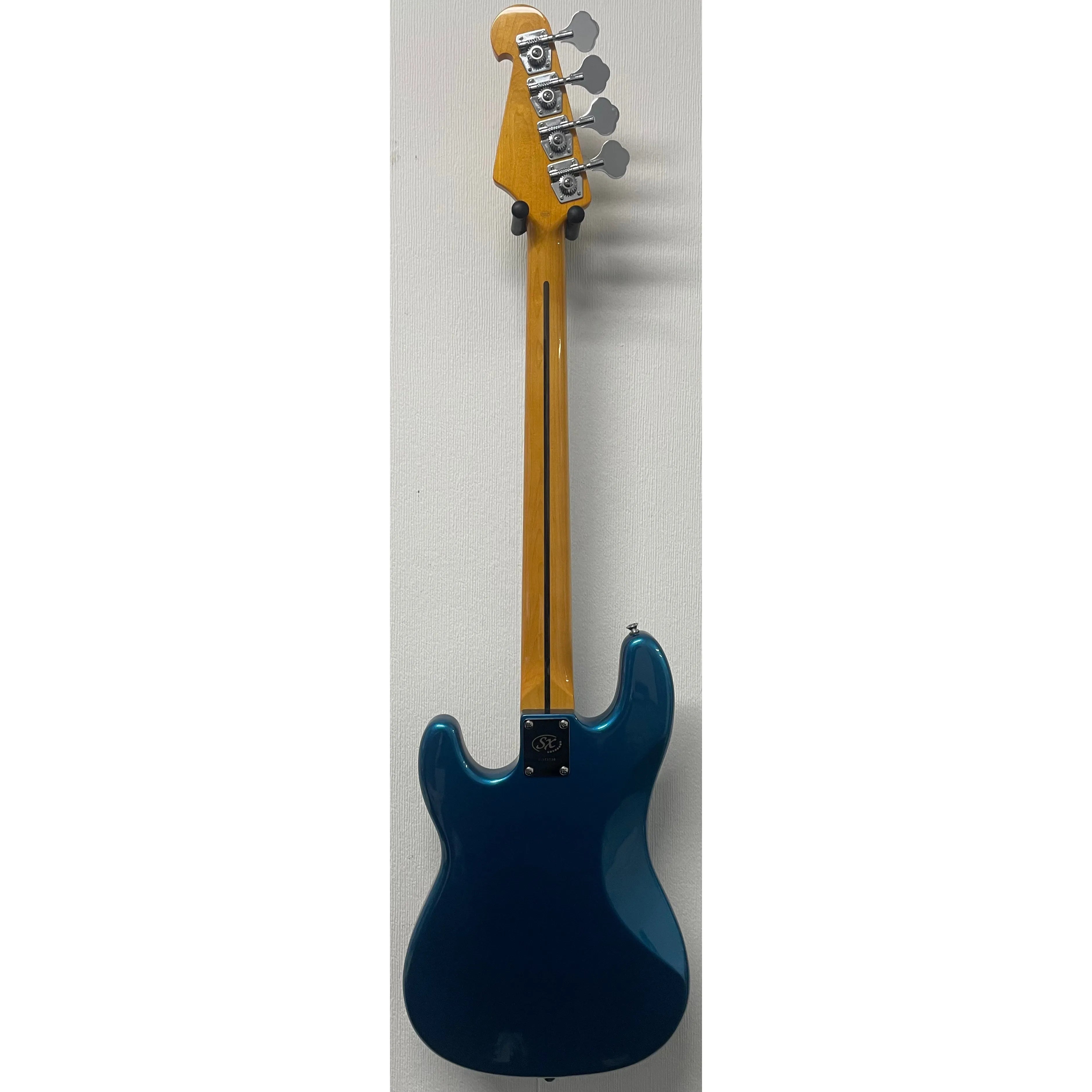 SX Bass Guitar PB Style in Blue with Gigbag