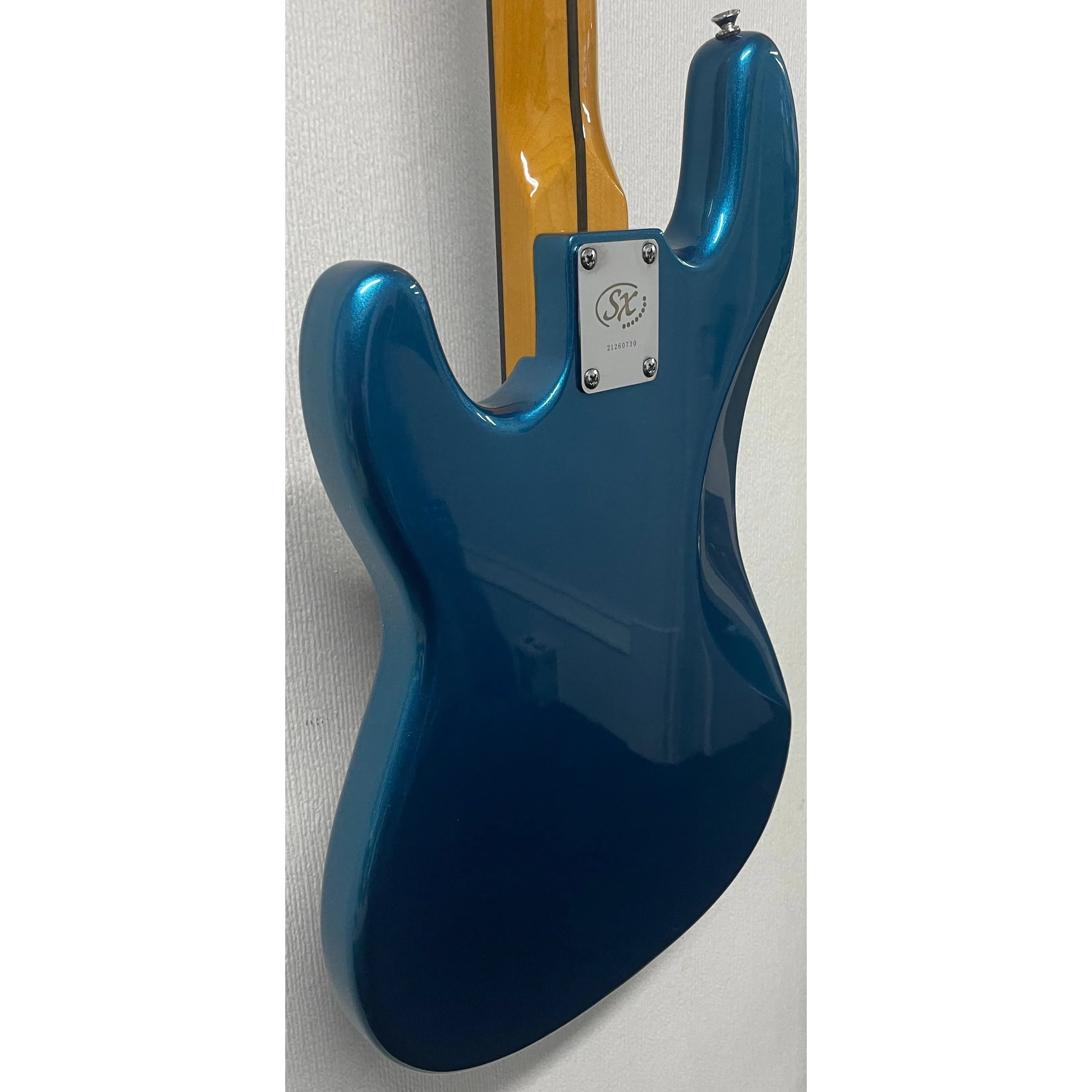 SX Bass Guitar PB Style in Blue with Gigbag