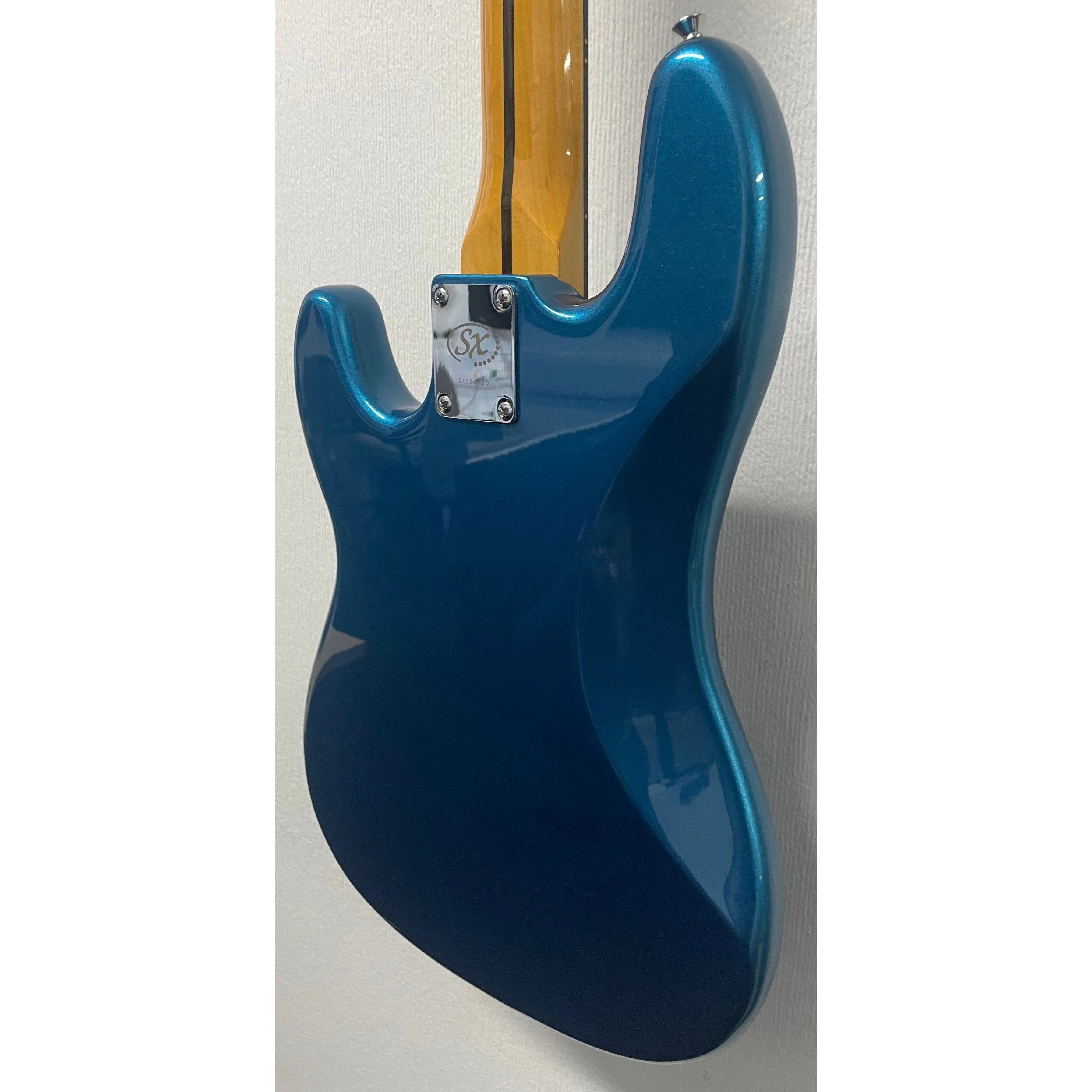 SX Bass Guitar PB Style in Blue with Gigbag