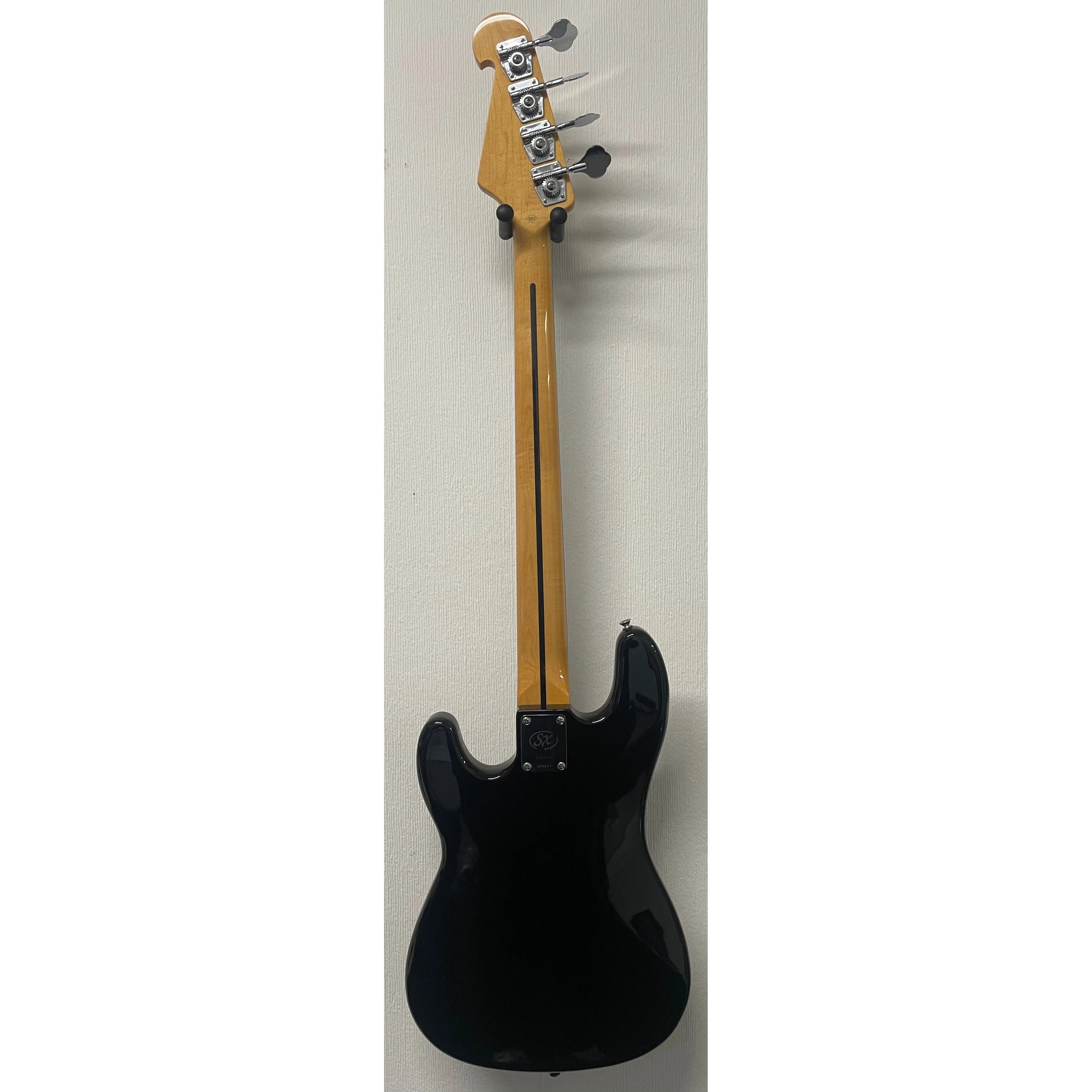 SX Bass Guitar PB Style in Black with Gigbag