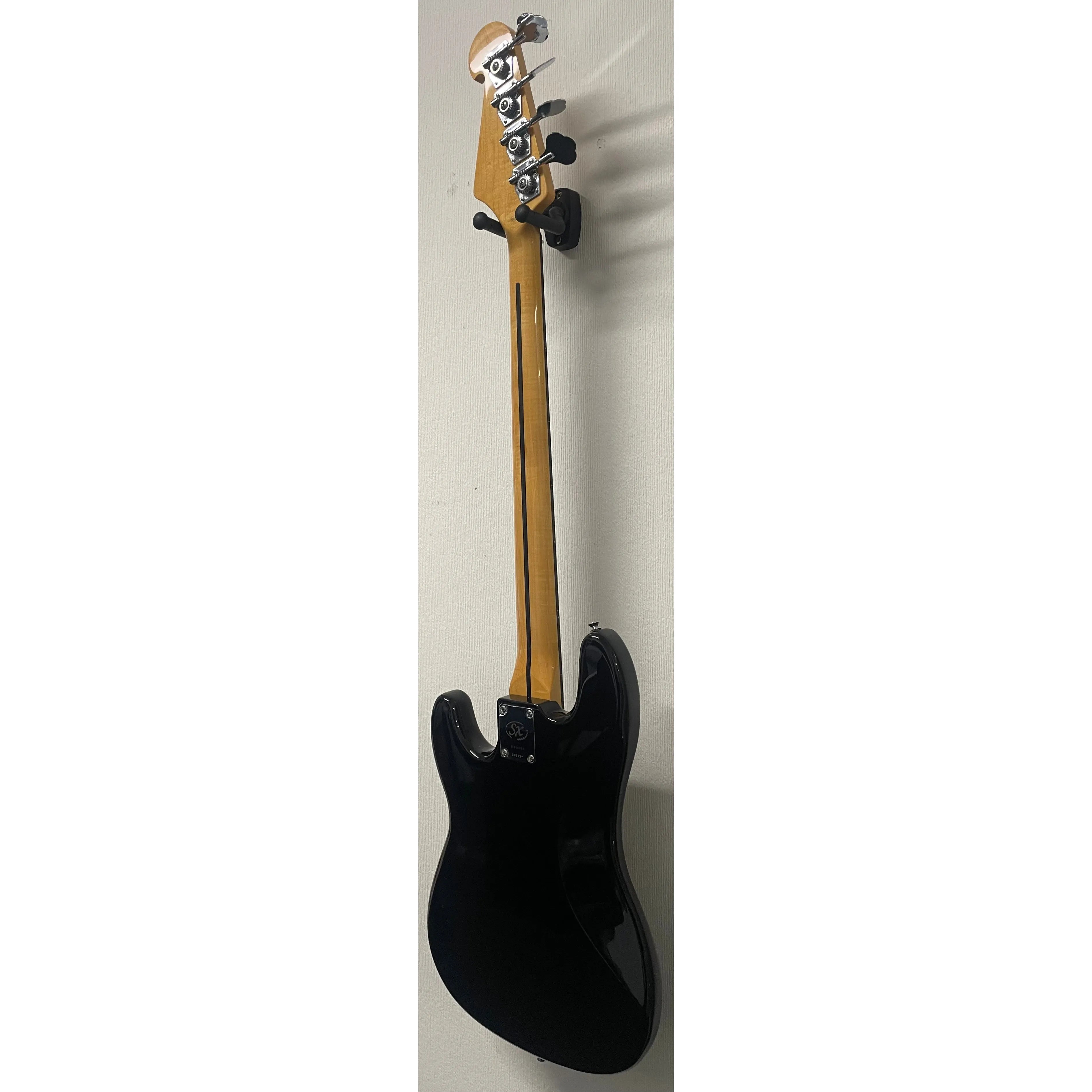 SX Bass Guitar PB Style in Black with Gigbag