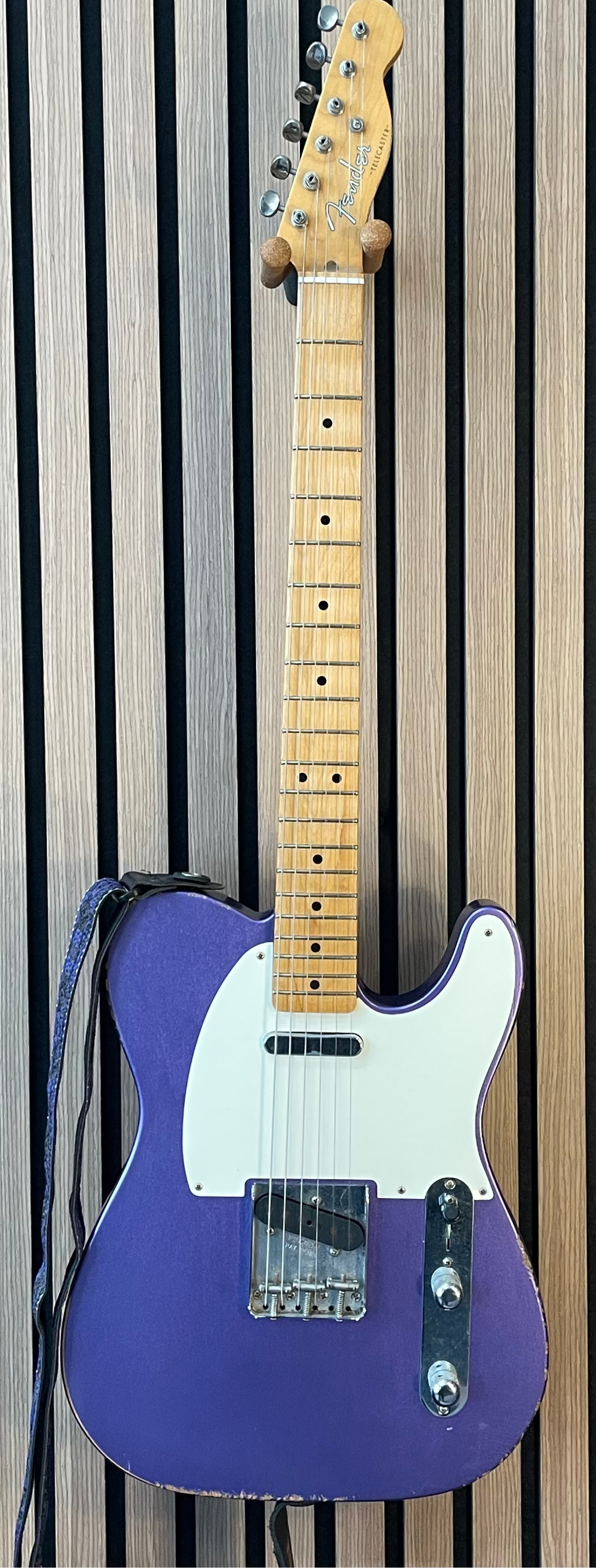 Fender Vintera '50s Telecaster in Roadworn Metallic Purple Andertons Limited Edition with Gigbag Pre-Owned