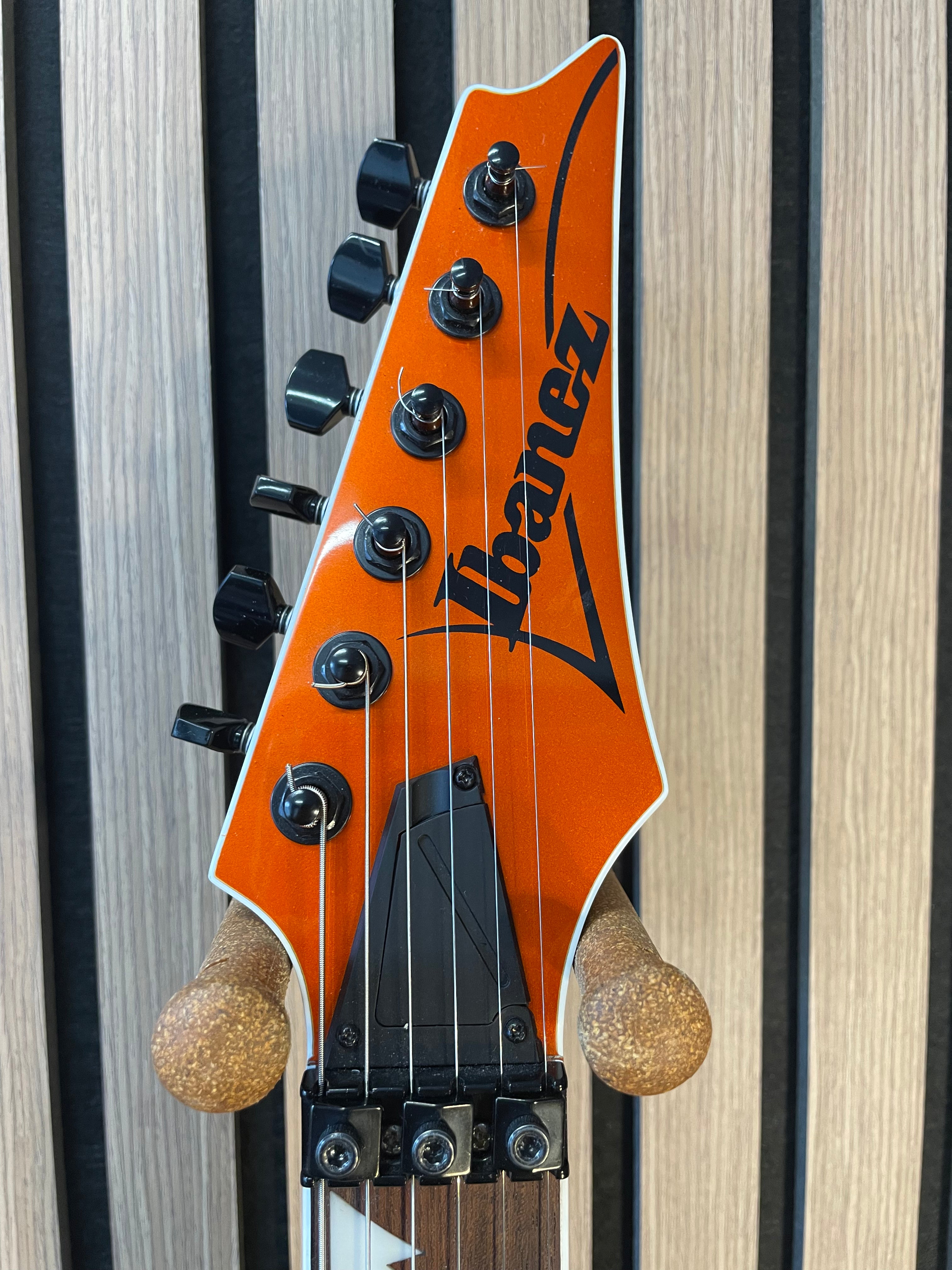 Ibanez RG460DX RG Electric Guitar with Floyd Rose in Roadster Orange Metallic Pre-Owned