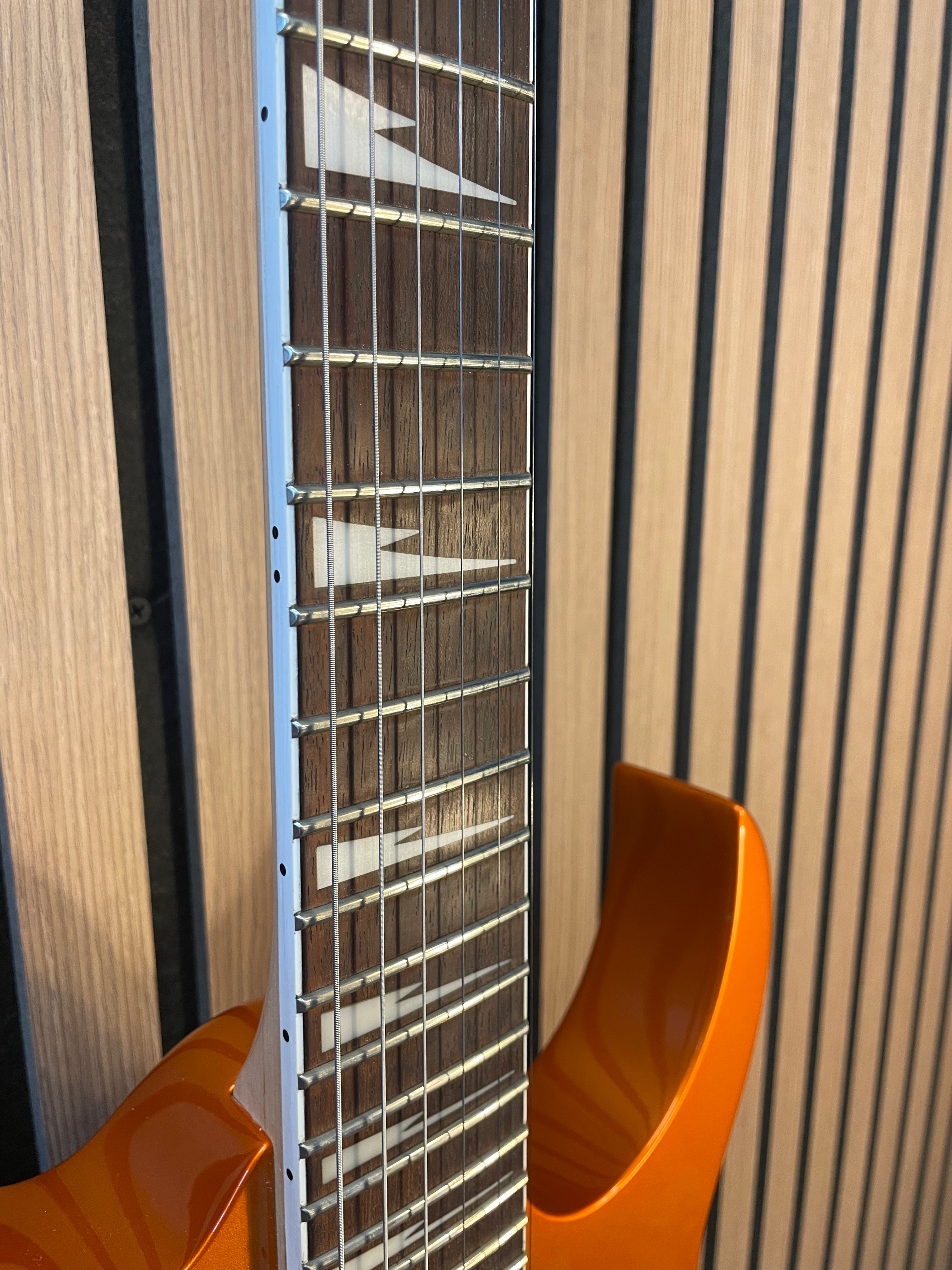 Ibanez RG460DX RG Electric Guitar with Floyd Rose in Roadster Orange Metallic Pre-Owned