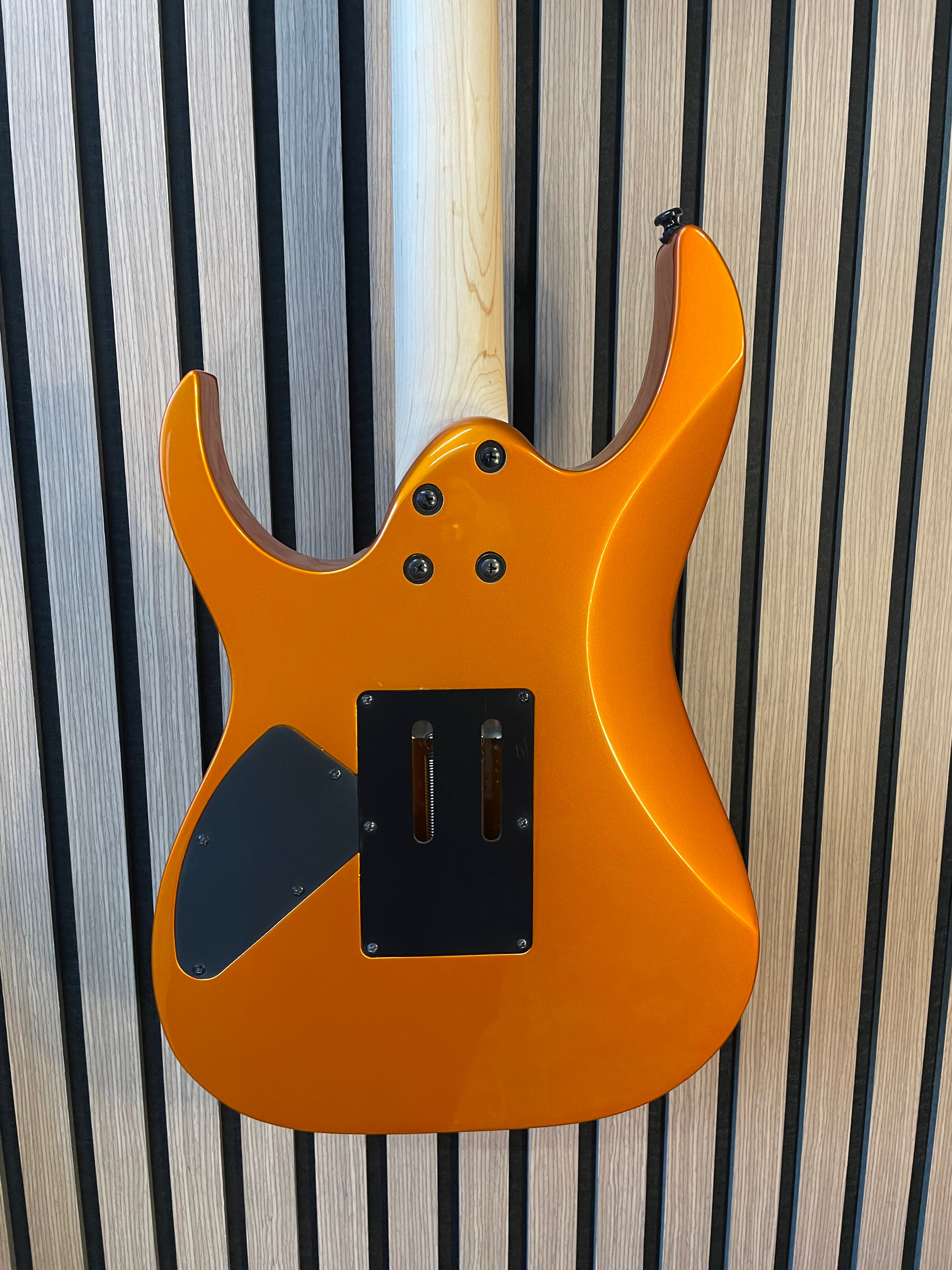 Ibanez RG460DX RG Electric Guitar with Floyd Rose in Roadster Orange Metallic Pre-Owned