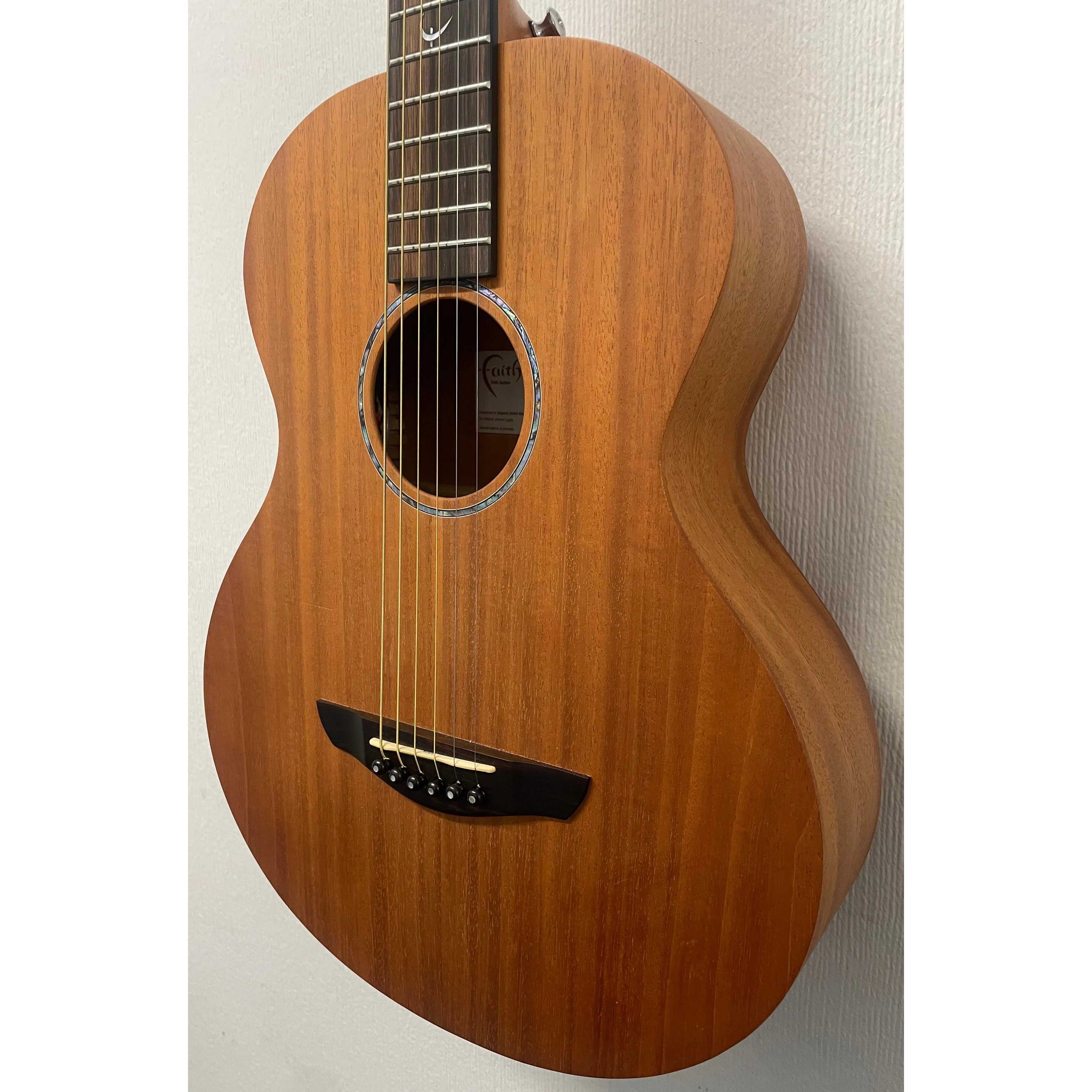 Faith Nomad Mini Neptune Electro Acoustic Guitar with Gigbag