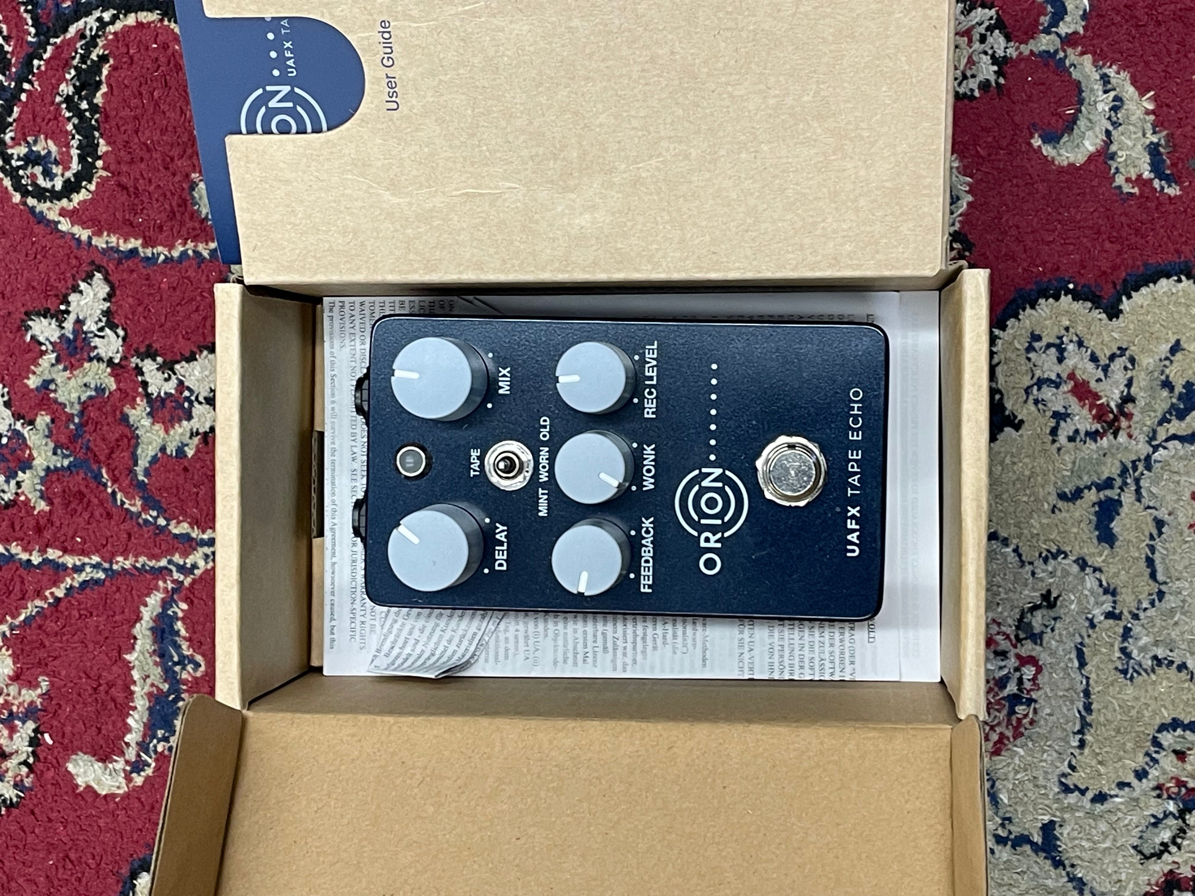 Universal Audio Orion Tape Echo Pedal Pre-Owned