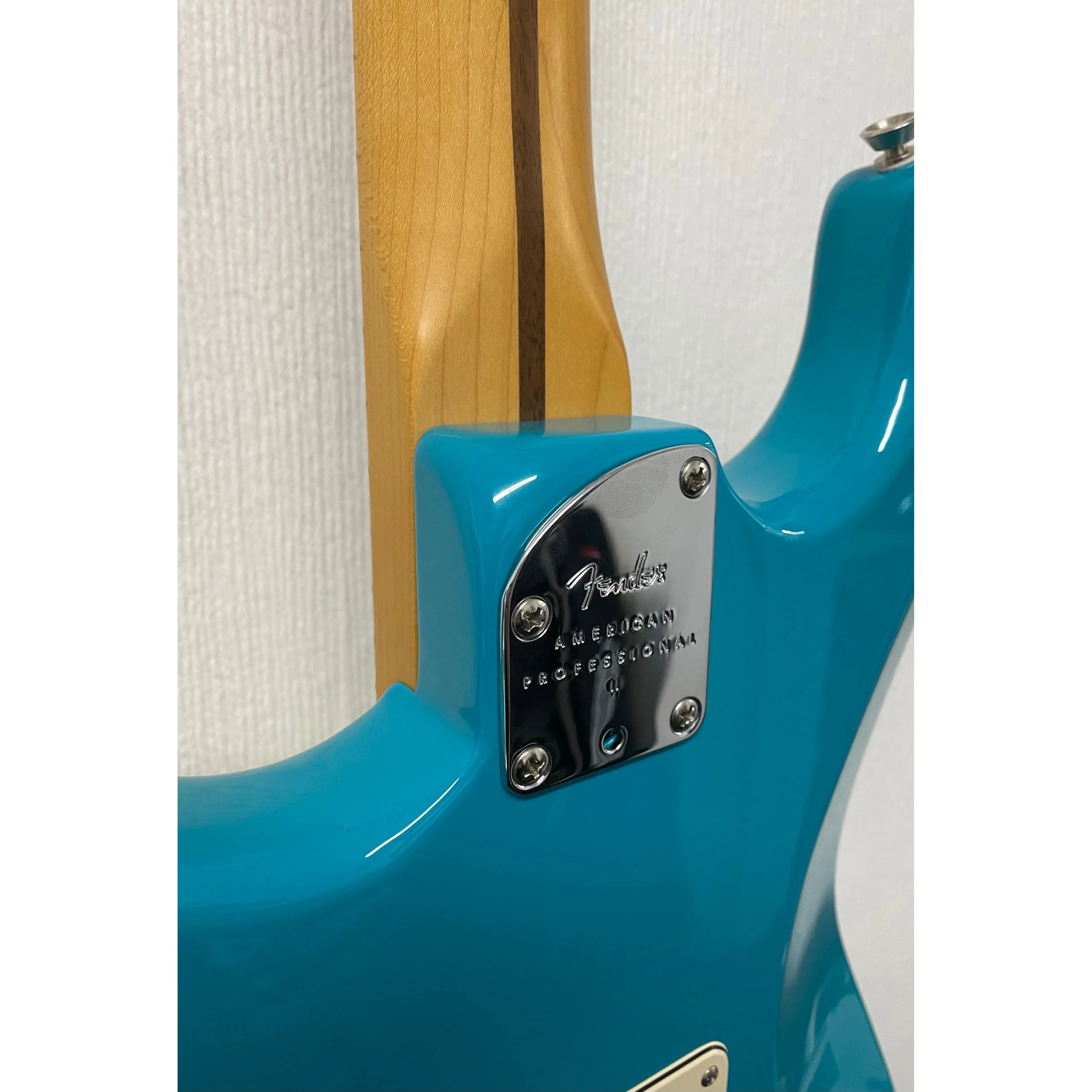 Fender American Professional II Stratocaster in Miami Blue 2022 with Gigbag Pre-Owned