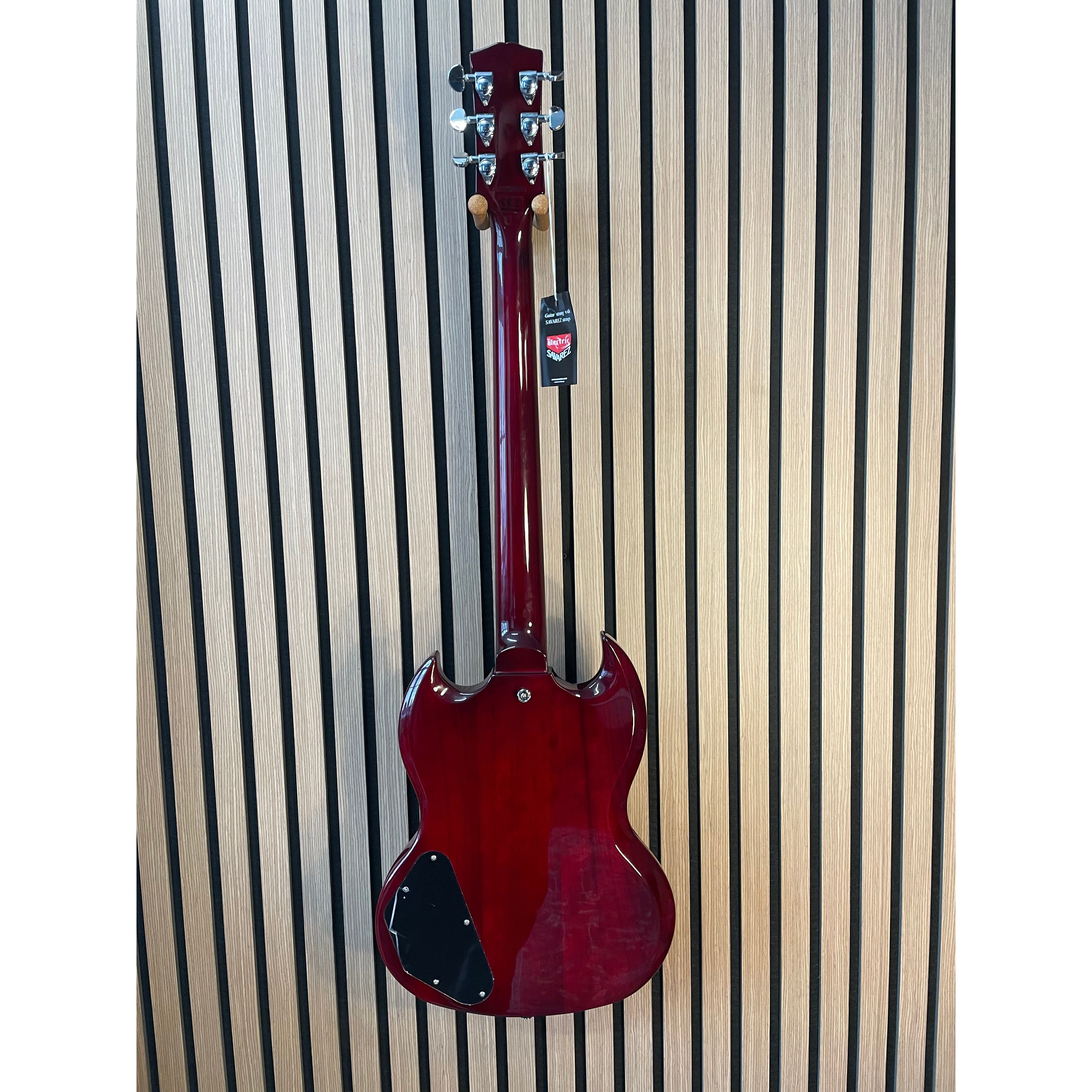Prodipe GS300 SG-Style Electric Guitar in Wine Red Pre-Owned