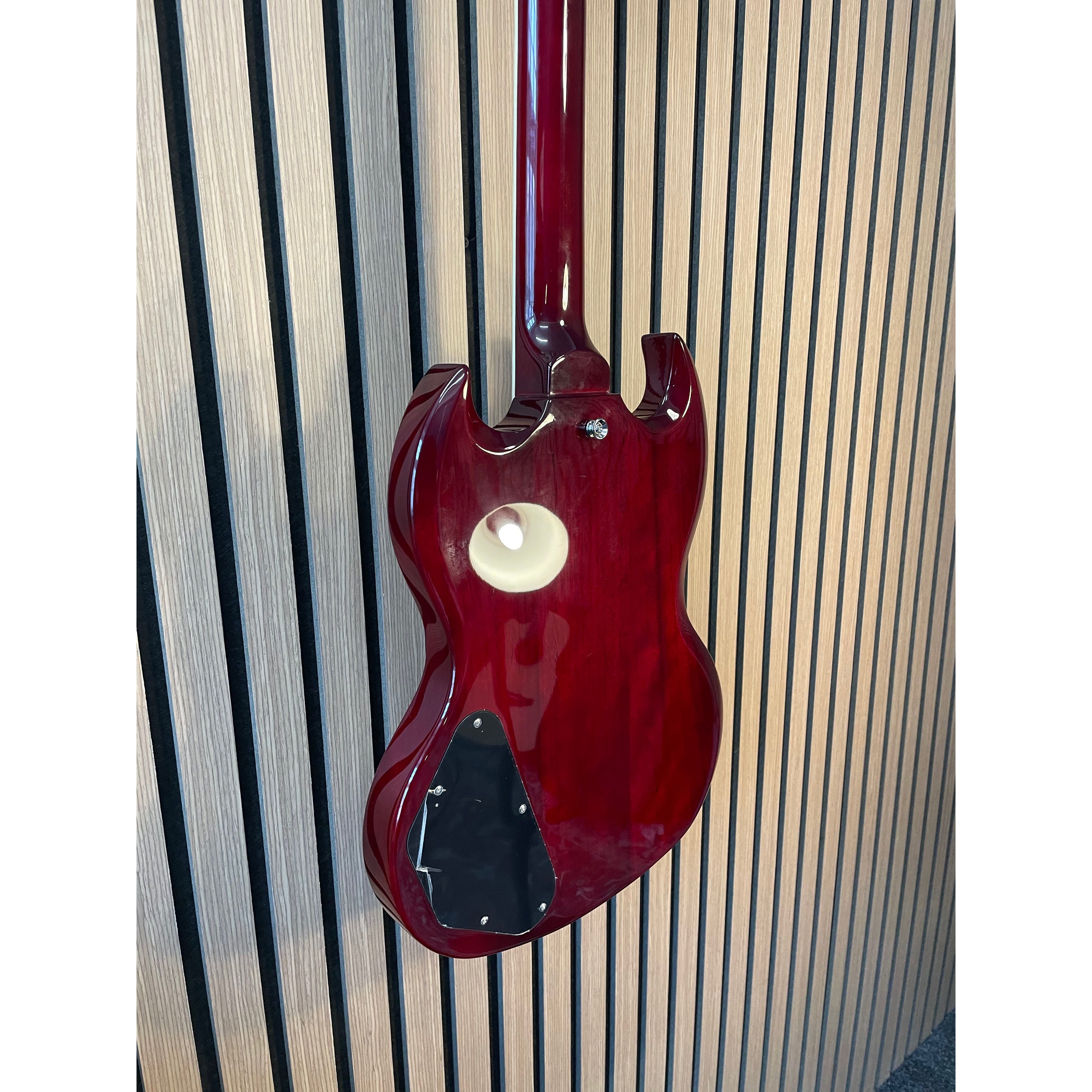 Prodipe GS300 SG-Style Electric Guitar in Wine Red Pre-Owned