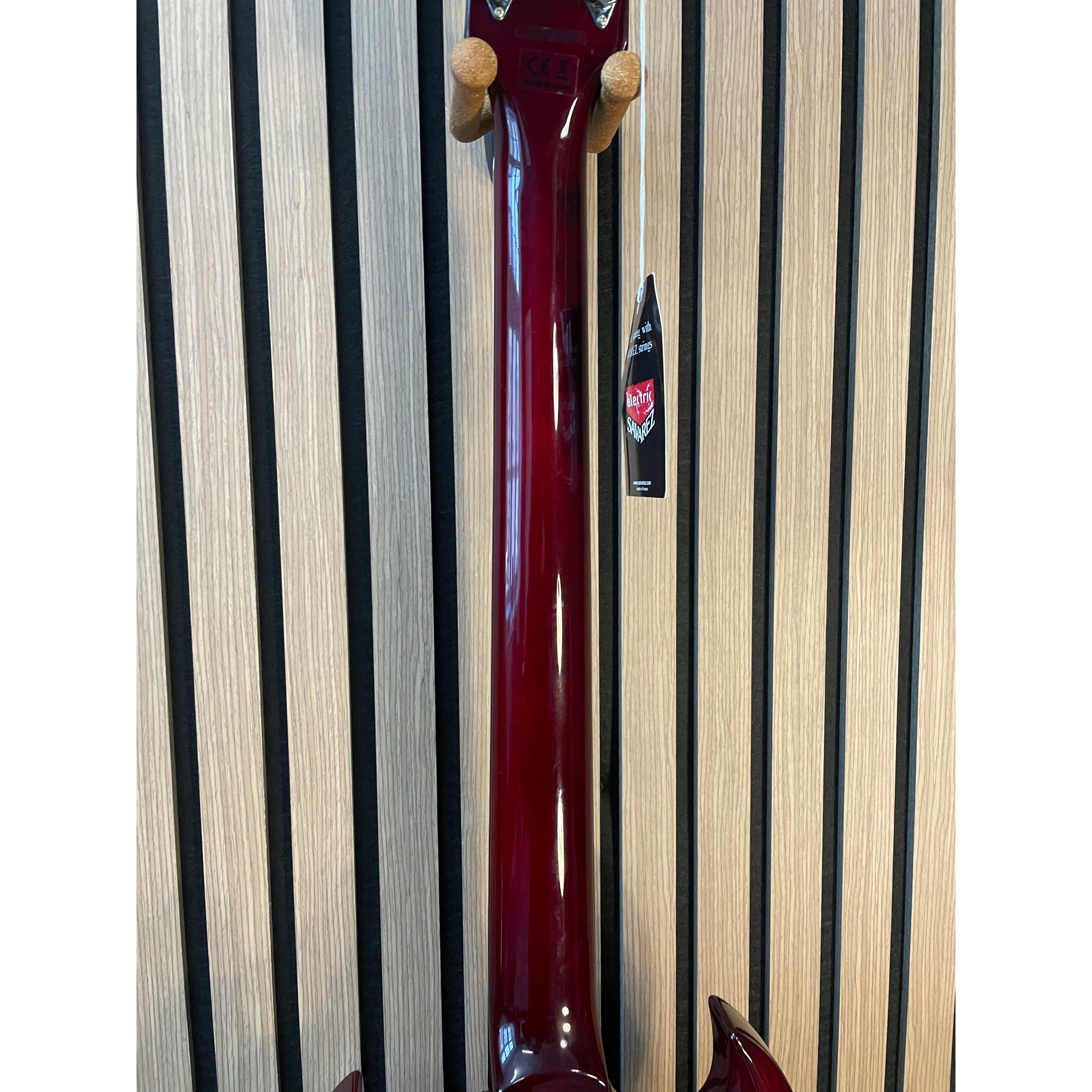 Prodipe GS300 SG-Style Electric Guitar in Wine Red Pre-Owned
