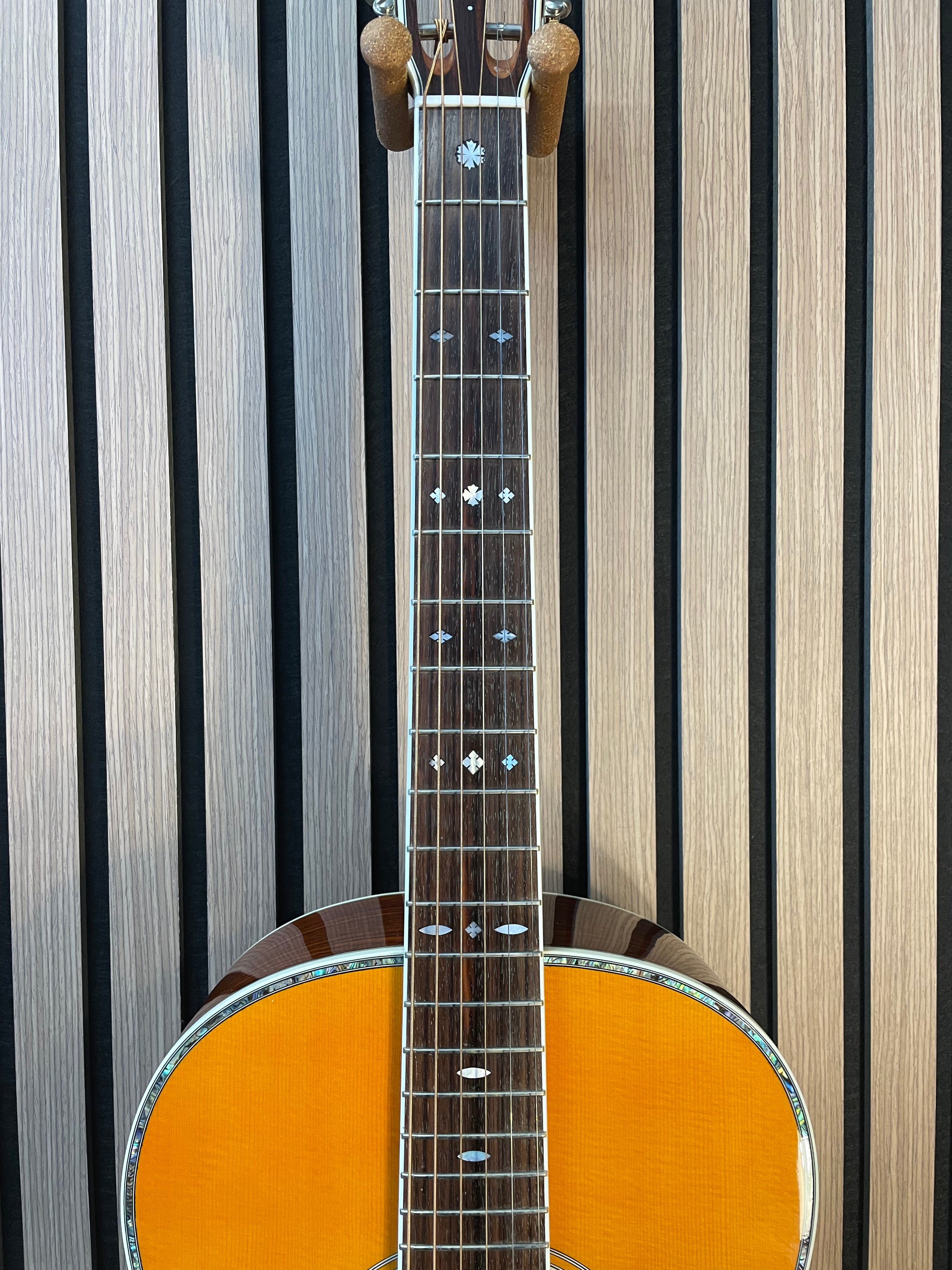 Crafter TA-050 Parlor 000M Acoustic Guitar in Natural Vintage with Gigbag Pre-Owned