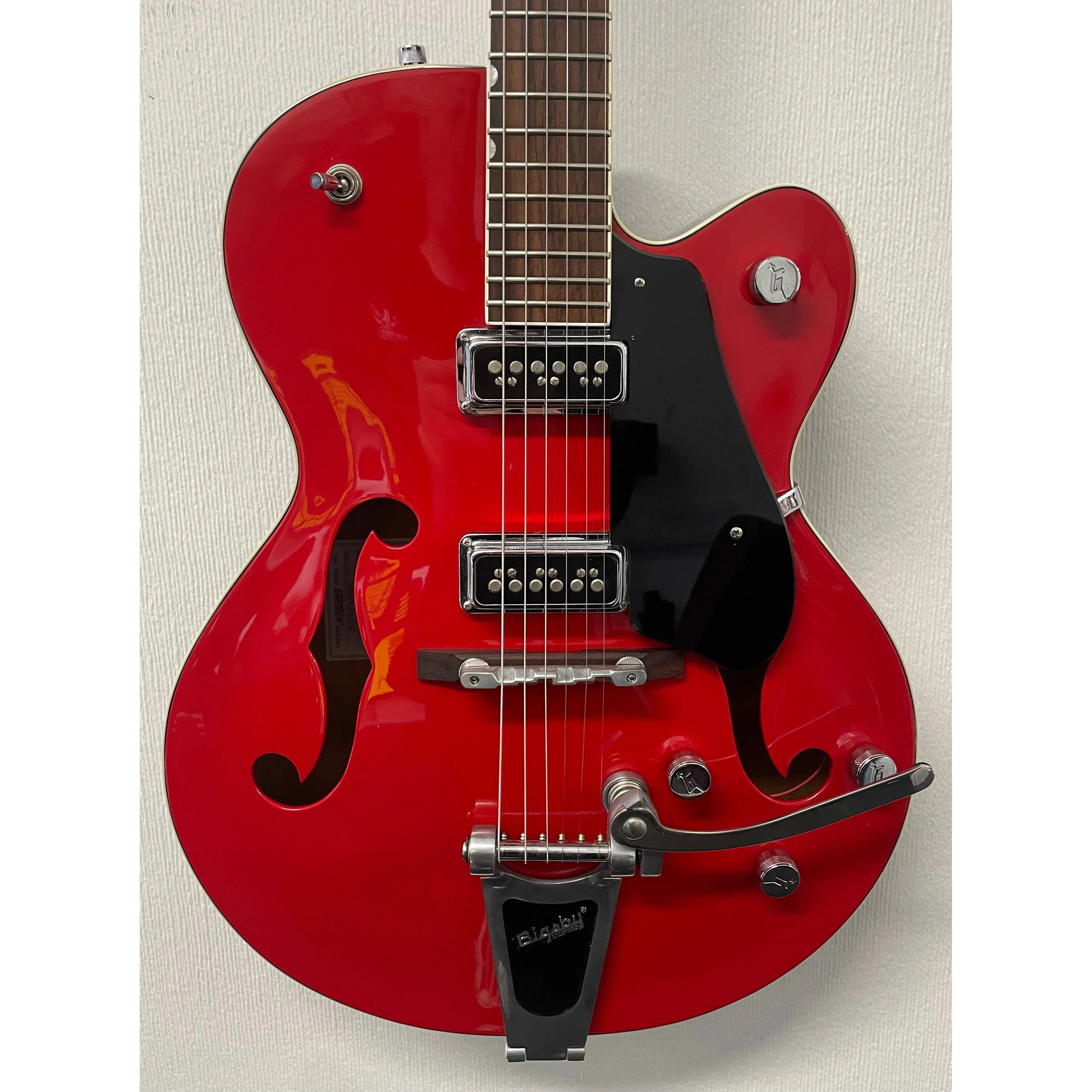Gretsch Electromatic G5129 Hollowbody Electric Guitar 2005 in Firebird Red with Hardcase Pre-Owned