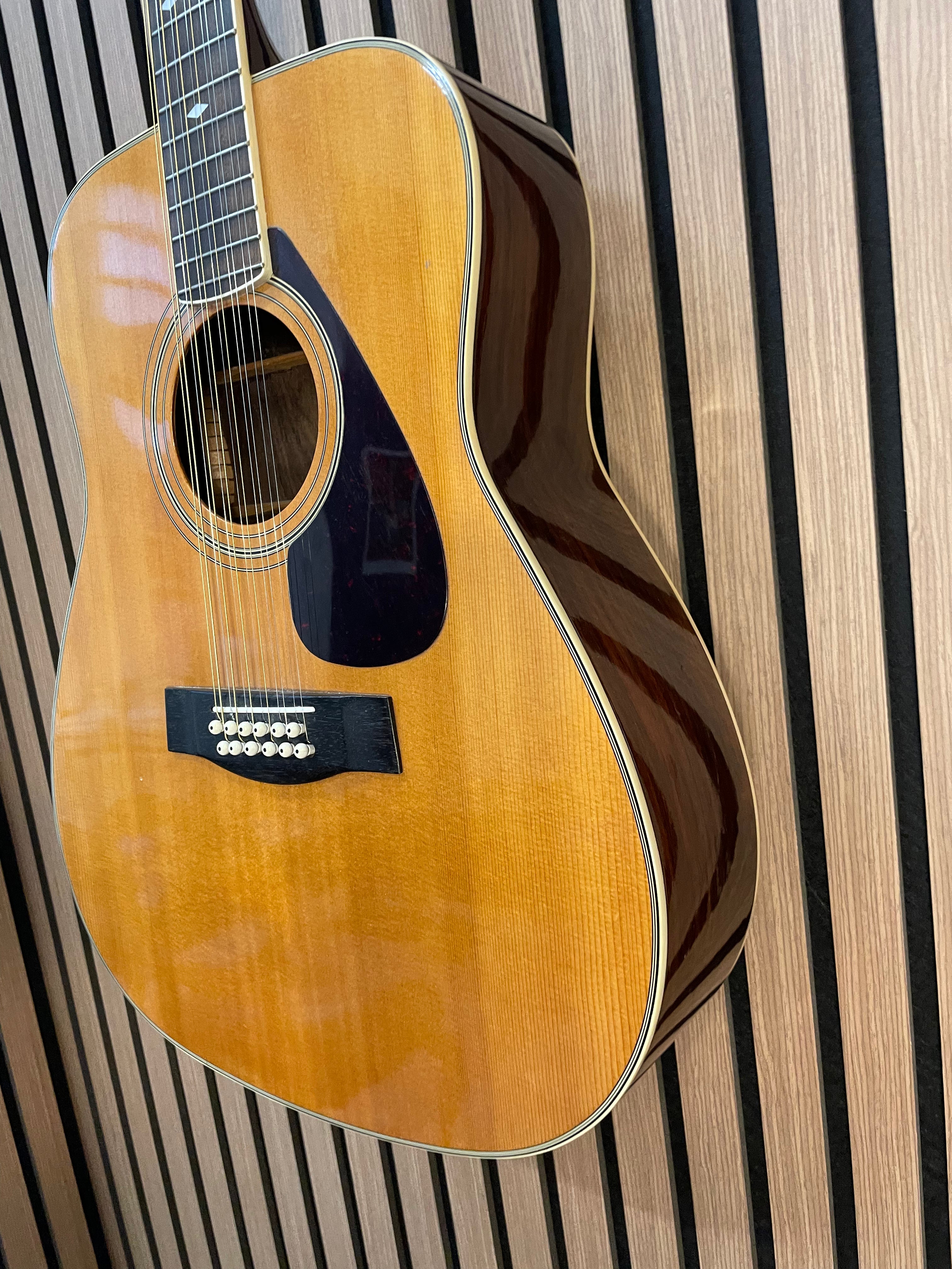 Yamaha FG-512 12 String Jumbo Dreadnought Acoustic Guitar in Natural Gloss Pre-Owned