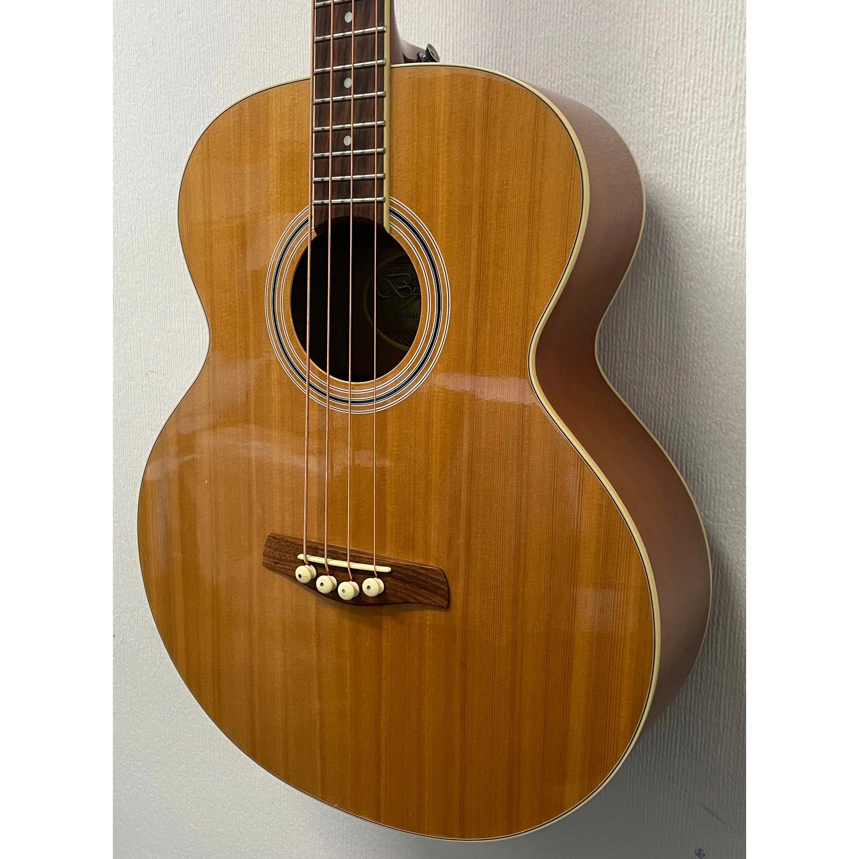 Brunswick Electro Acoustic Bass Guitar in Natural Pre-Owned