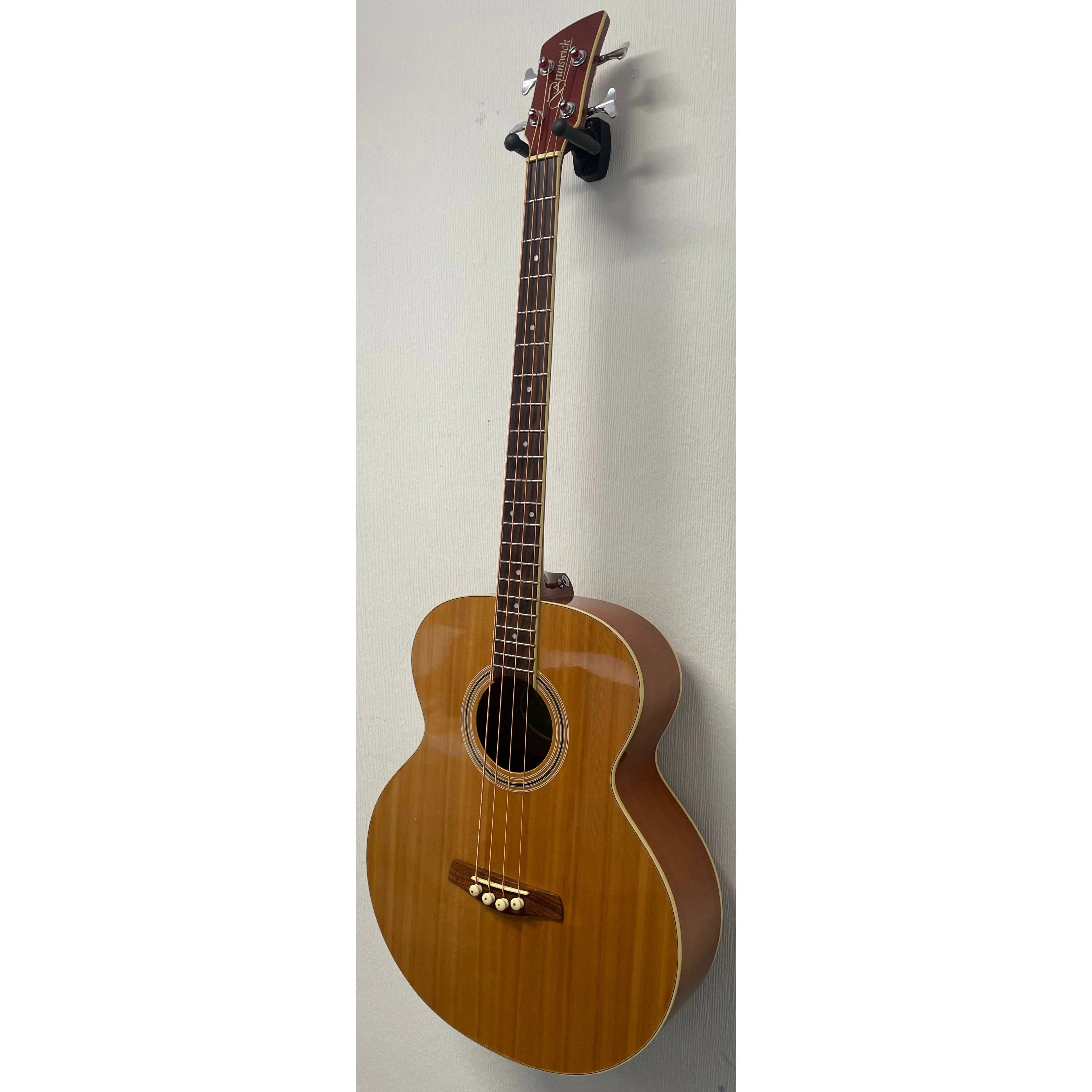 Brunswick Electro Acoustic Bass Guitar in Natural Pre-Owned