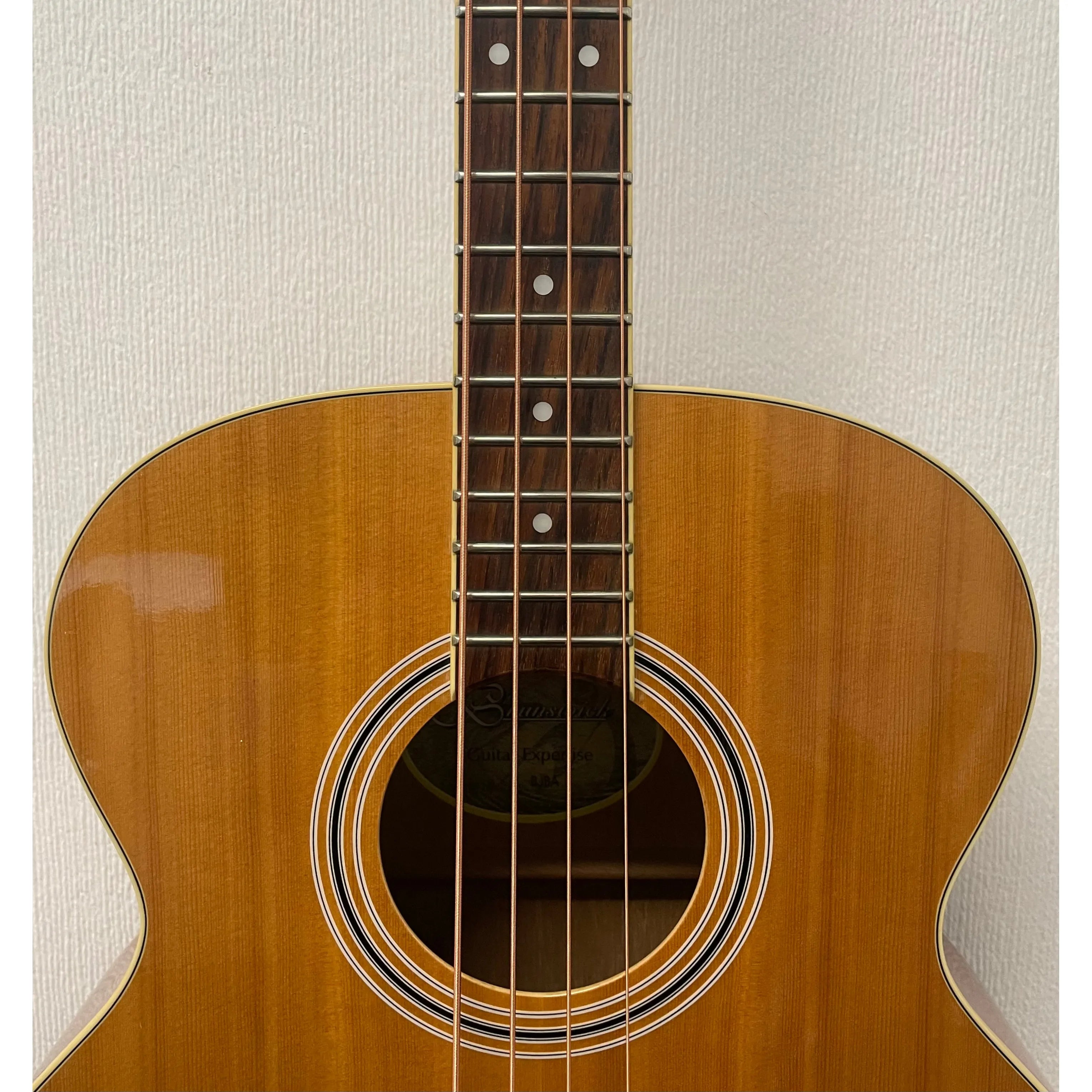 Brunswick Electro Acoustic Bass Guitar in Natural Pre-Owned