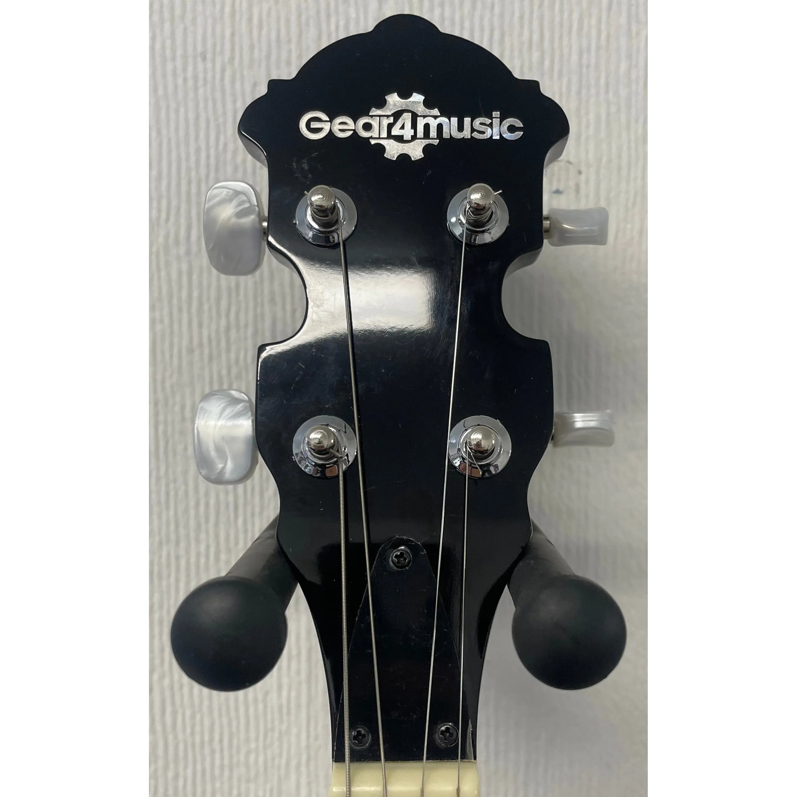 Gear4Music 4 String Tenor Banjo with Gigbag Pre-Owned