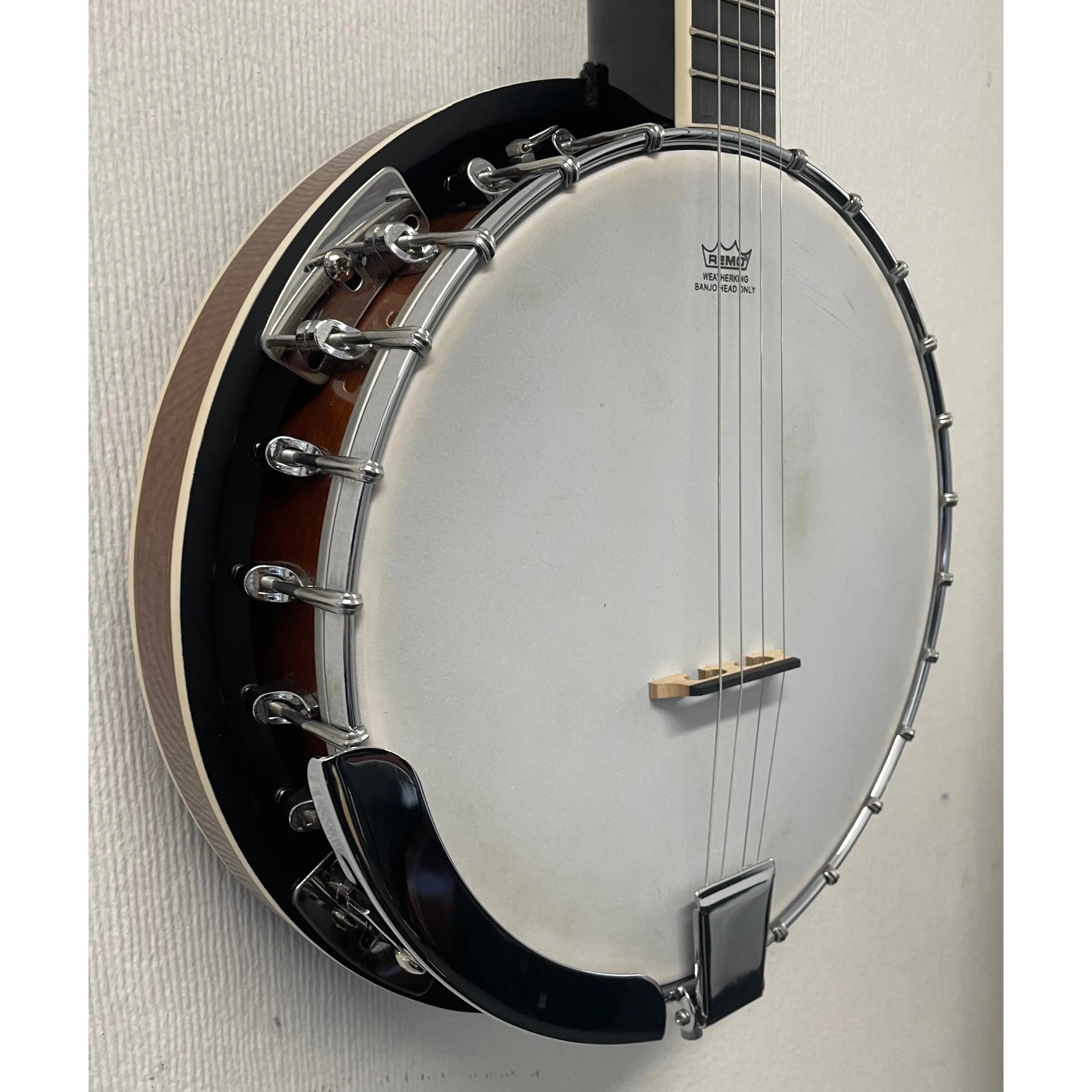Gear4Music 4 String Tenor Banjo with Gigbag Pre-Owned