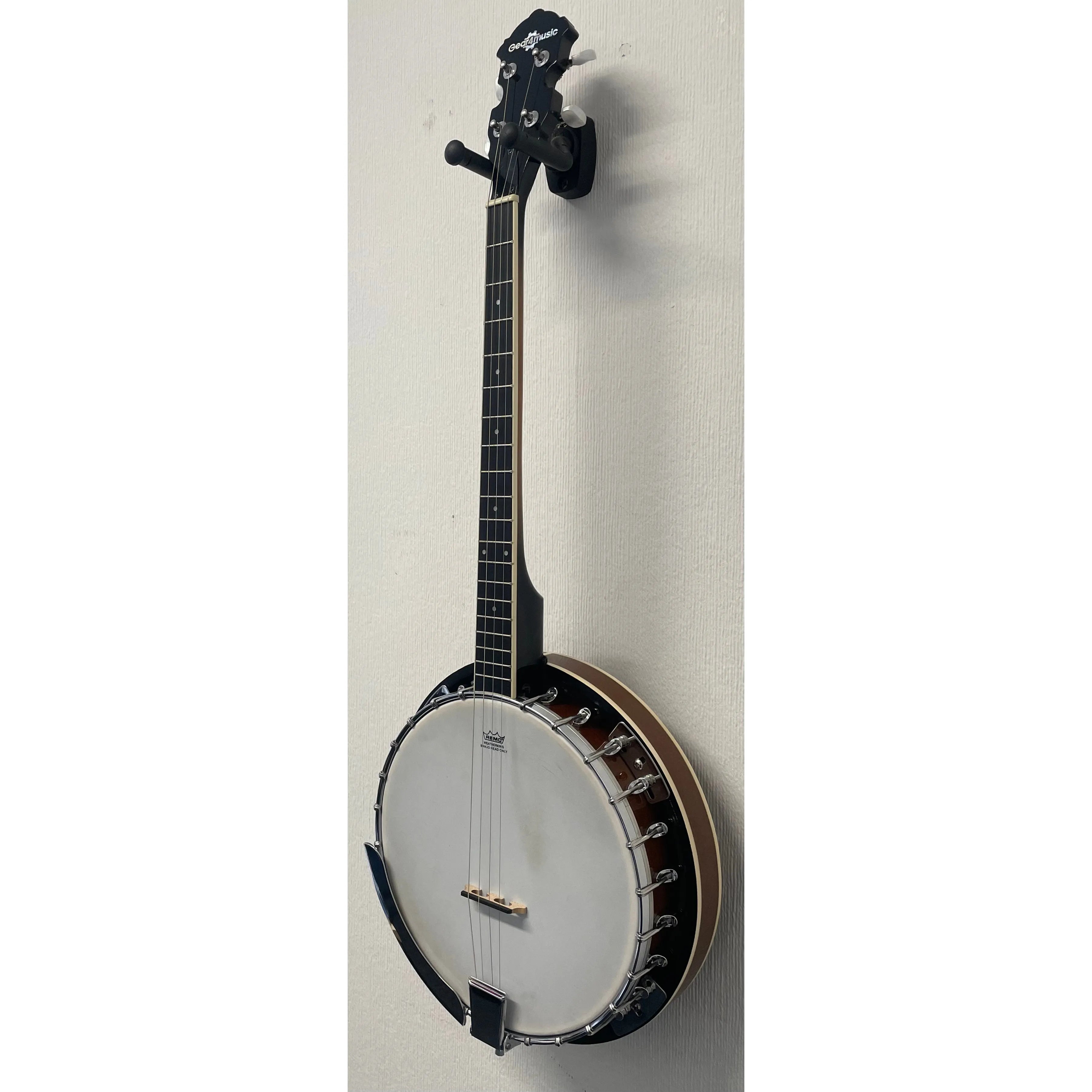Gear4Music 4 String Tenor Banjo with Gigbag Pre-Owned