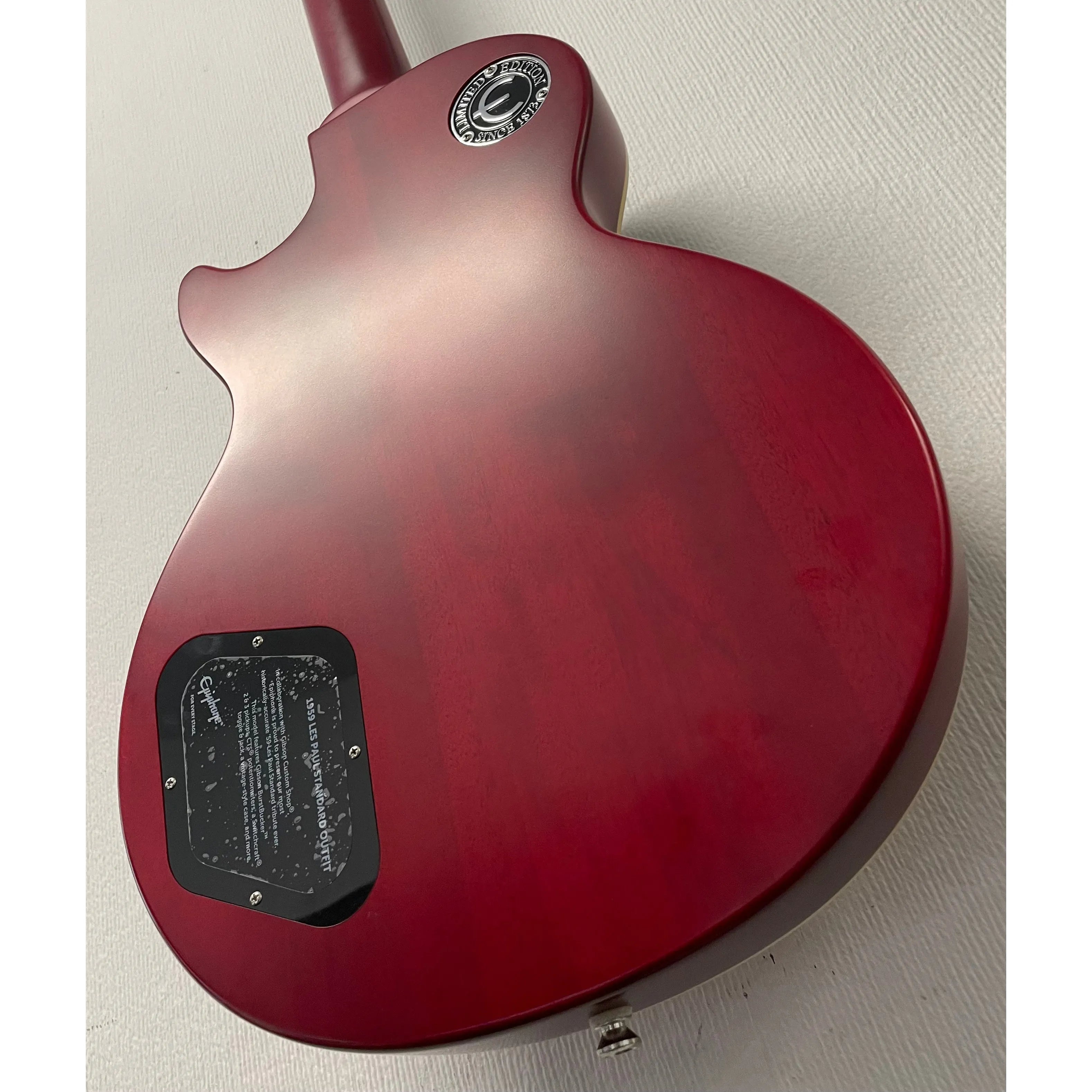 Epiphone 1959 Les Paul Standard Limited Edition Aged Dark Burst 2021 with Hardcase Pre-Owned