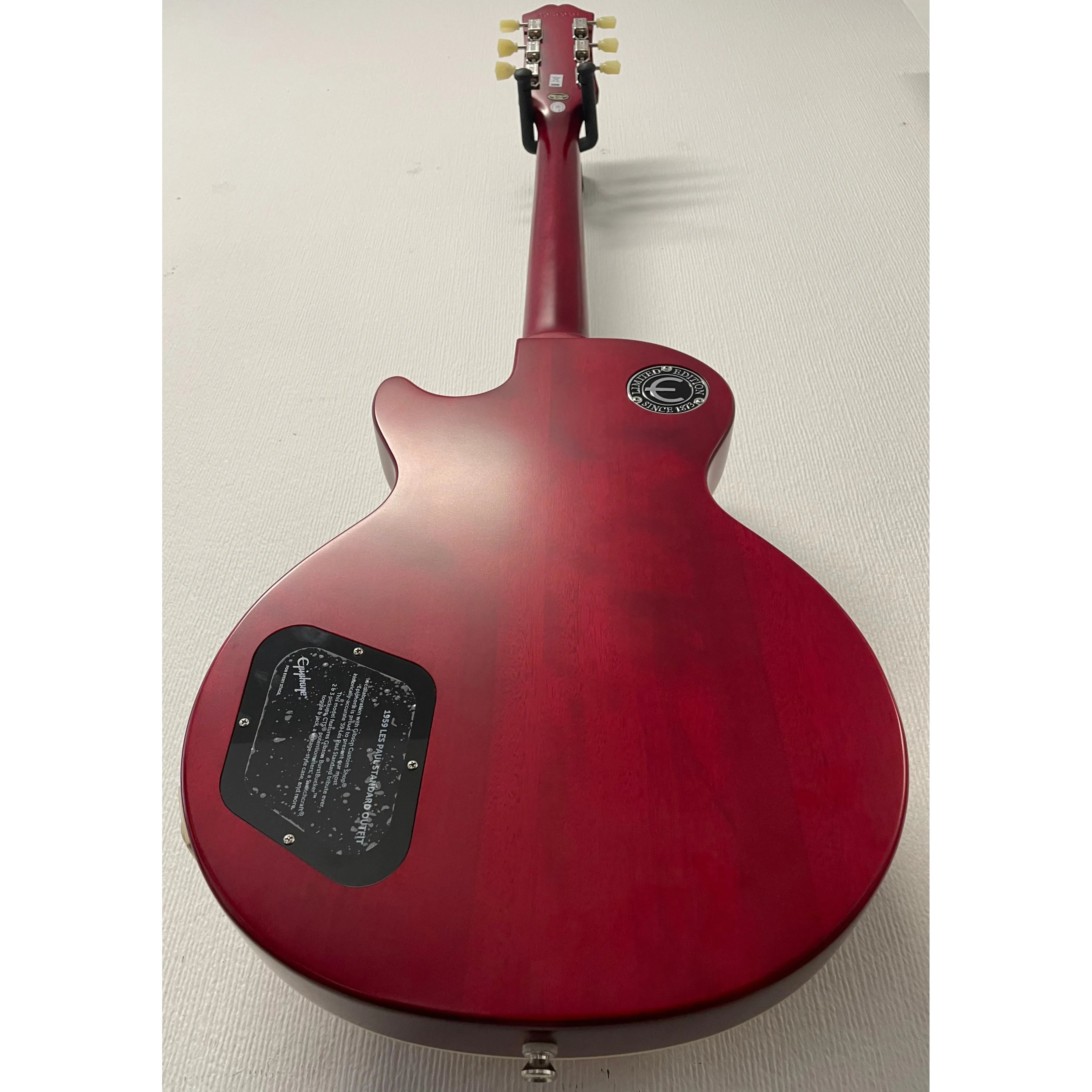 Epiphone 1959 Les Paul Standard Limited Edition Aged Dark Burst 2021 with Hardcase Pre-Owned