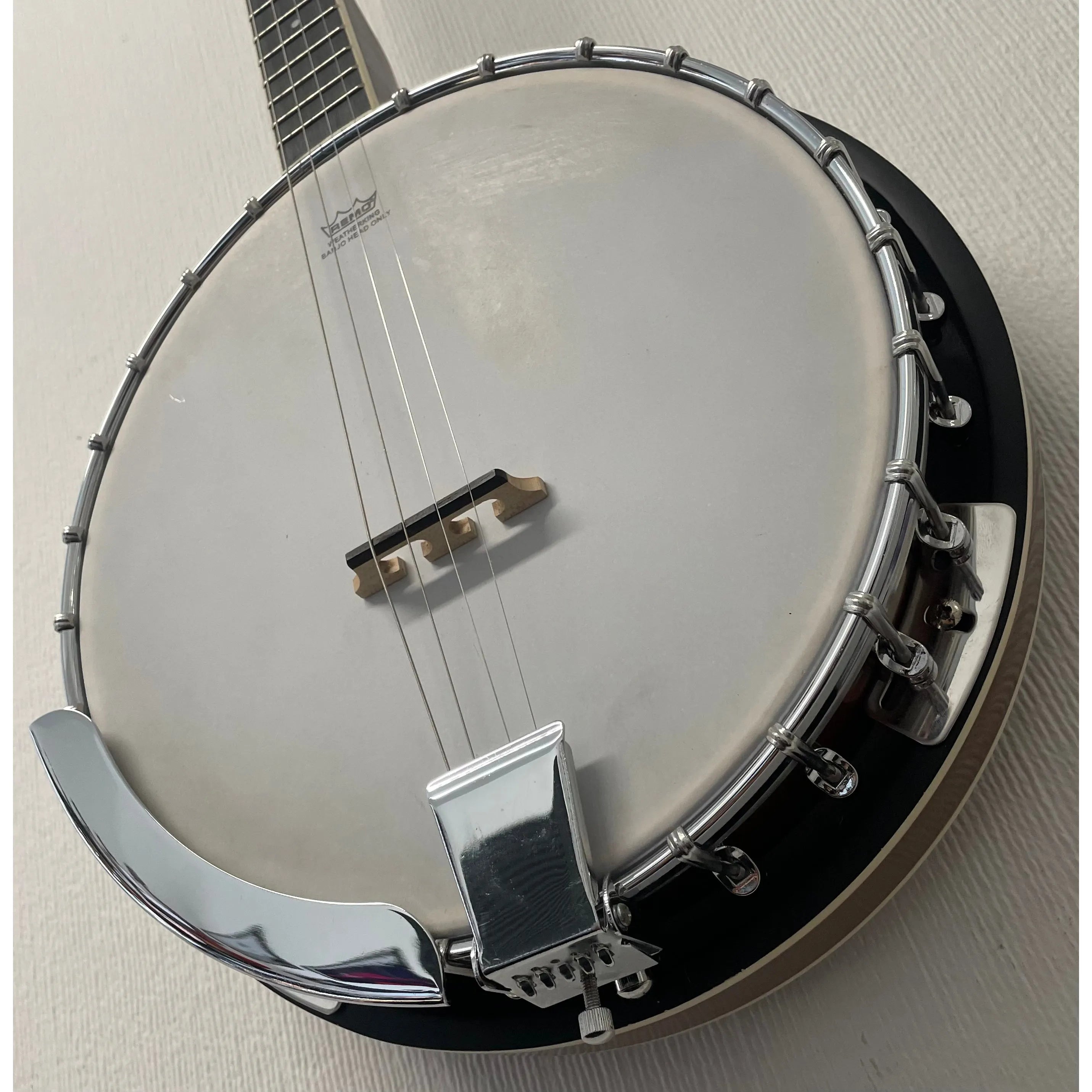 Gear4Music 4 String Tenor Banjo with Gigbag Pre-Owned