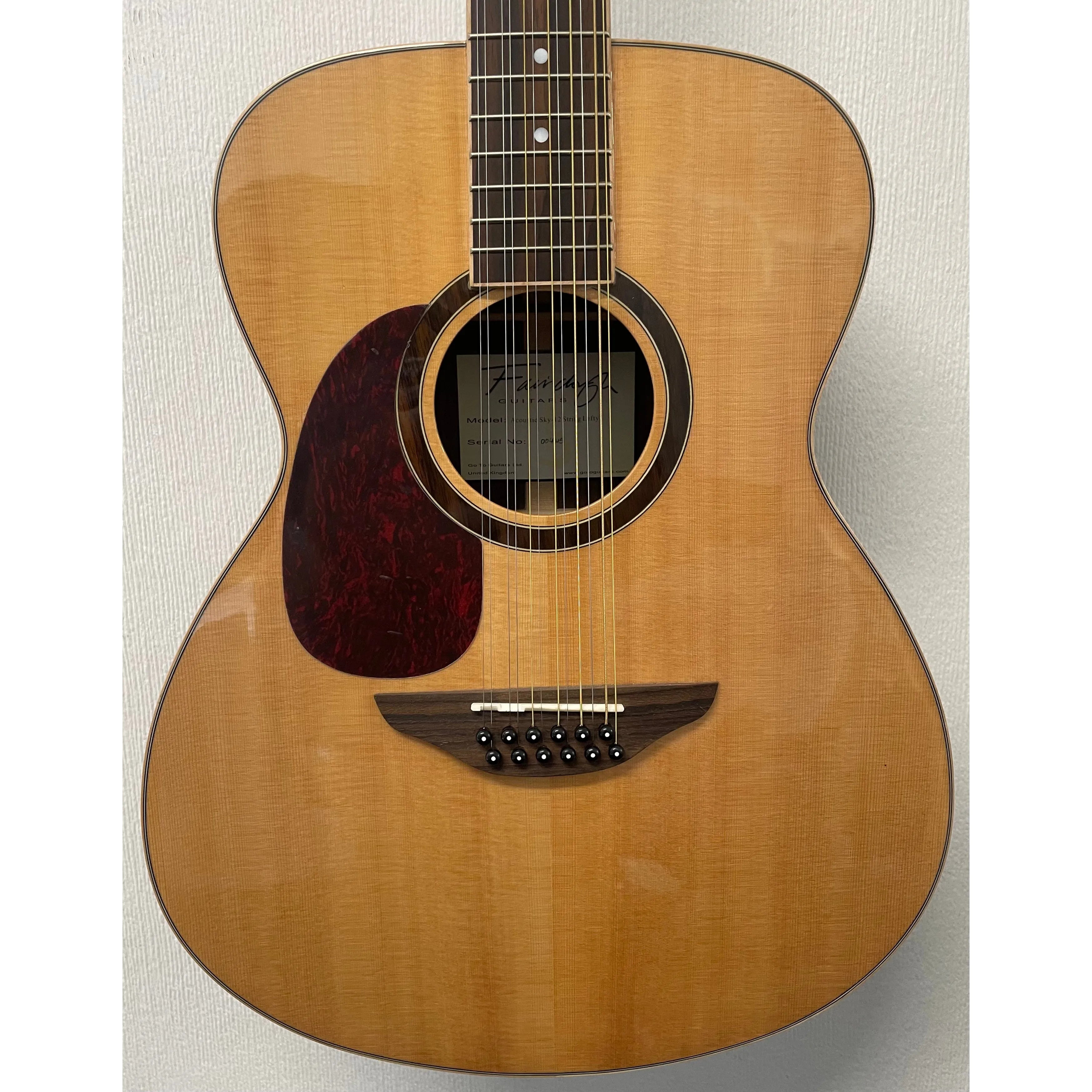 Fairclough Acoustic Sky 12 String Acoustic Guitar Left Handed Pre-Owned
