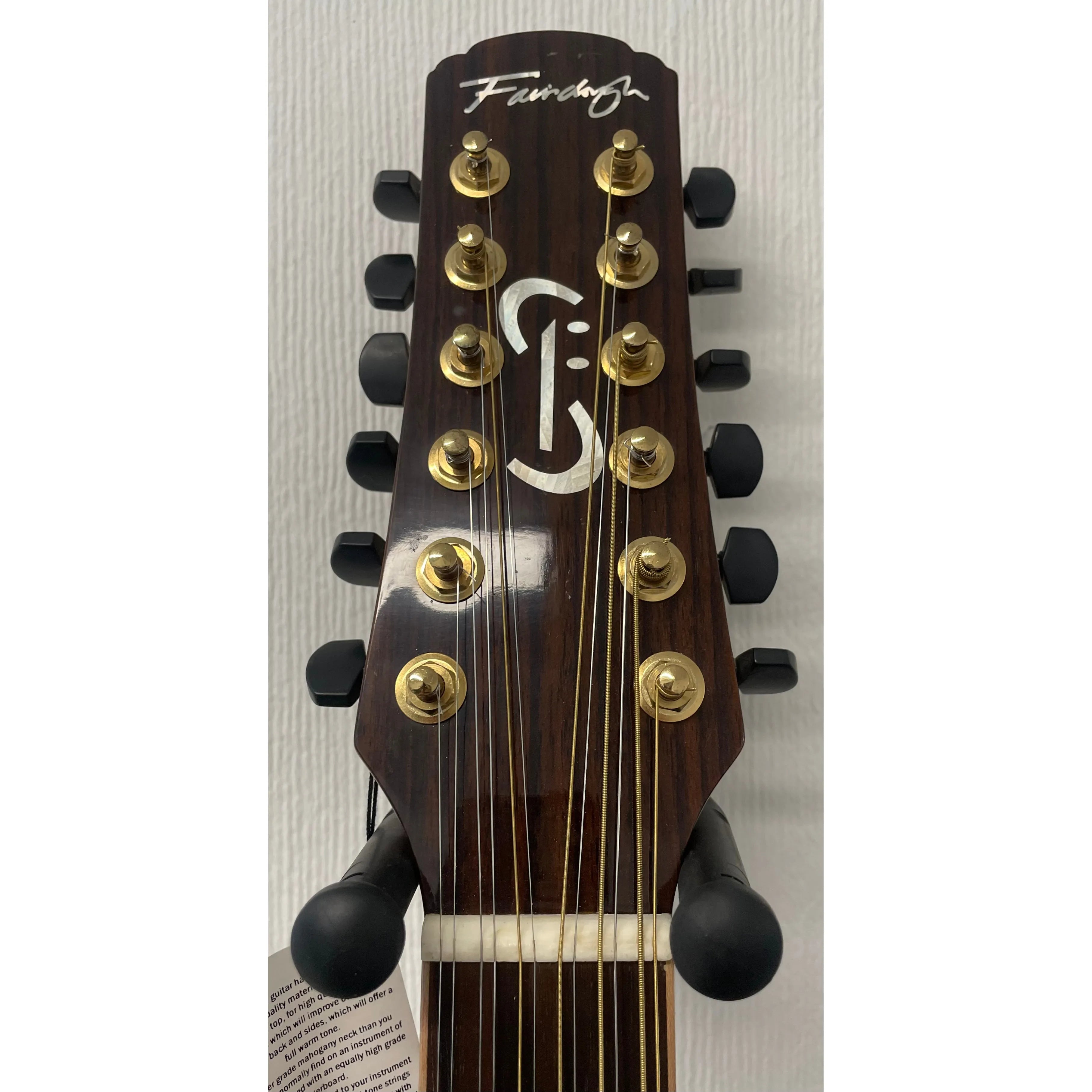 Fairclough Acoustic Sky 12 String Acoustic Guitar Left Handed Pre-Owned