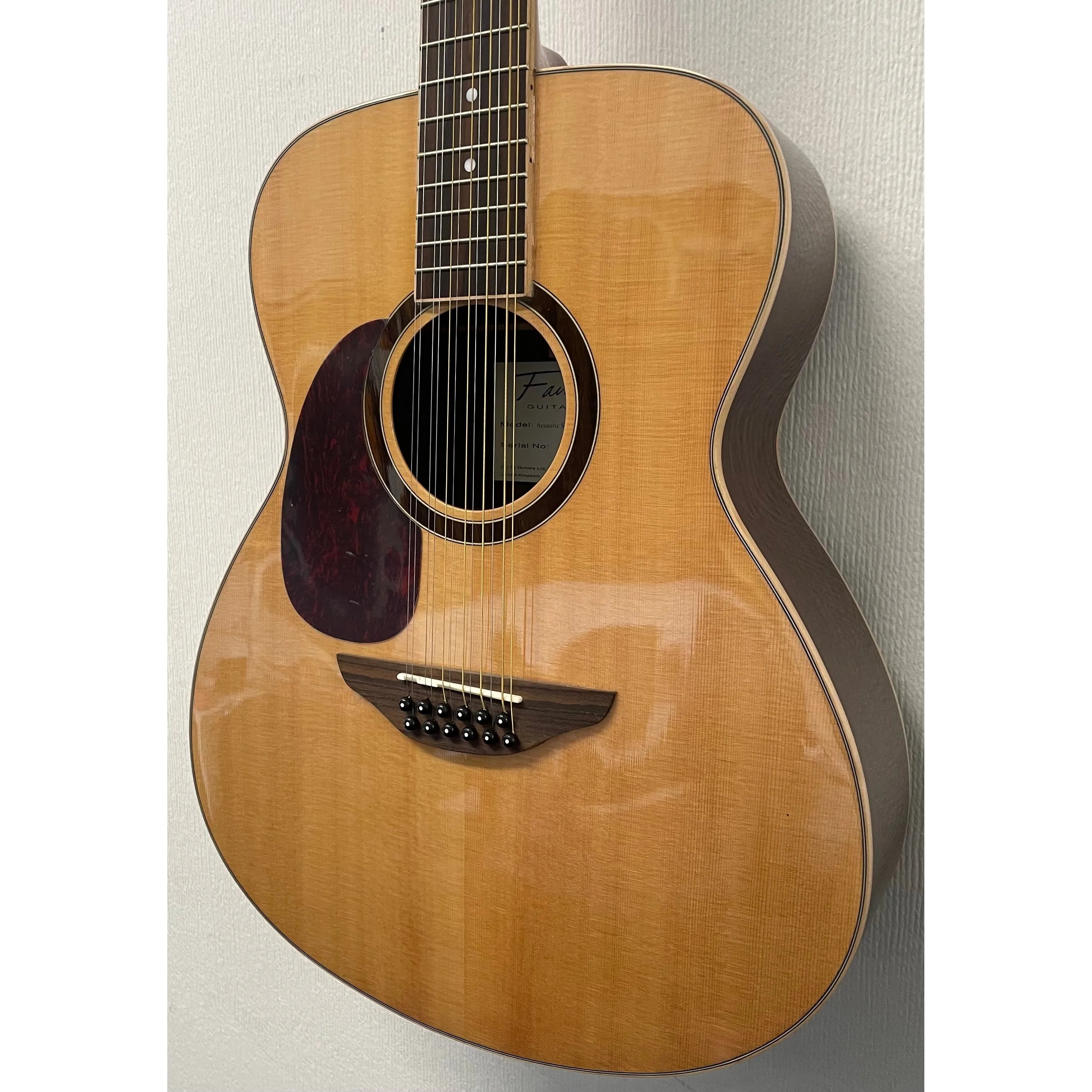 Fairclough Acoustic Sky 12 String Acoustic Guitar Left Handed Pre-Owned