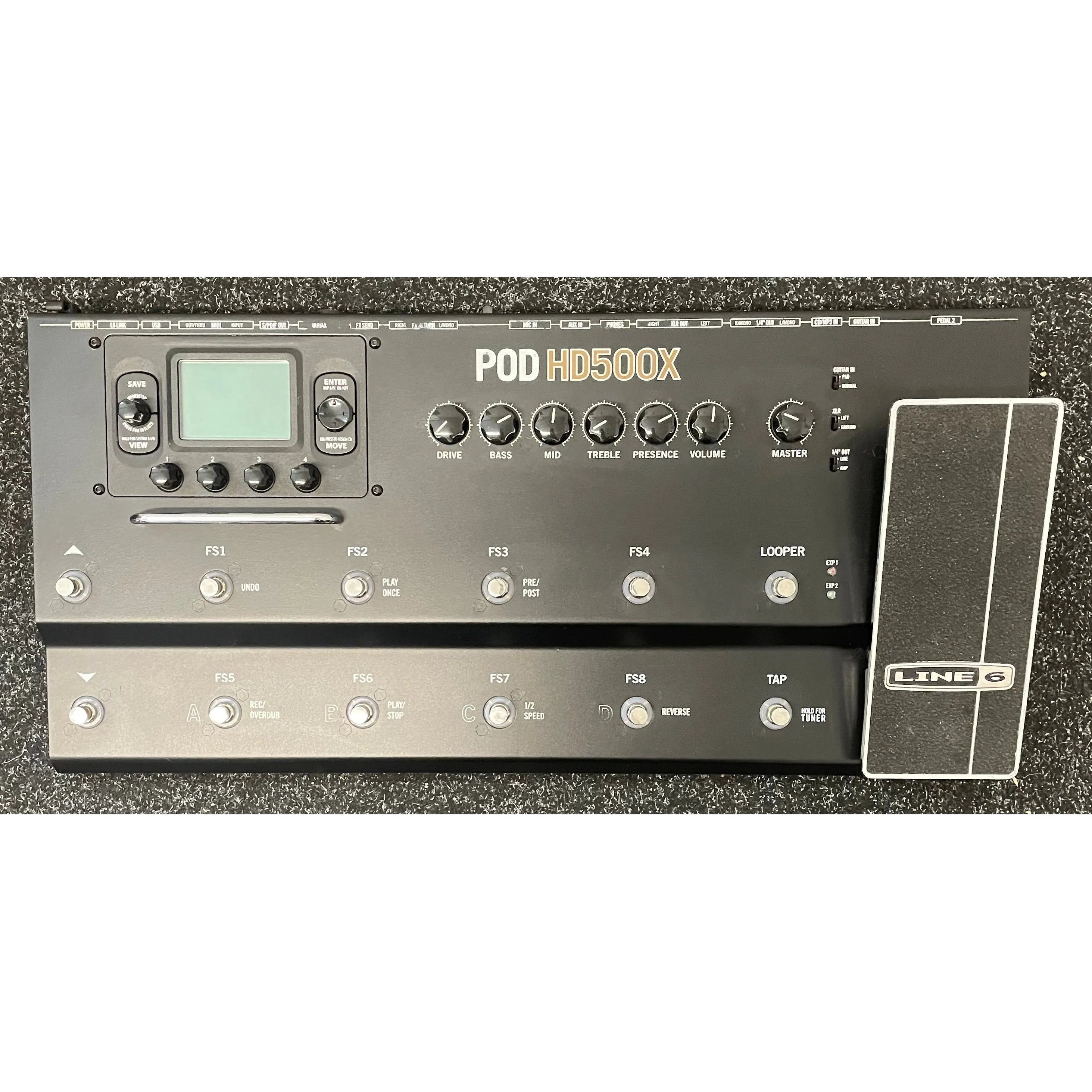 Line 6 POD HD500X Guitar Multi Effects Pedal with Gigbag Pre-Owned