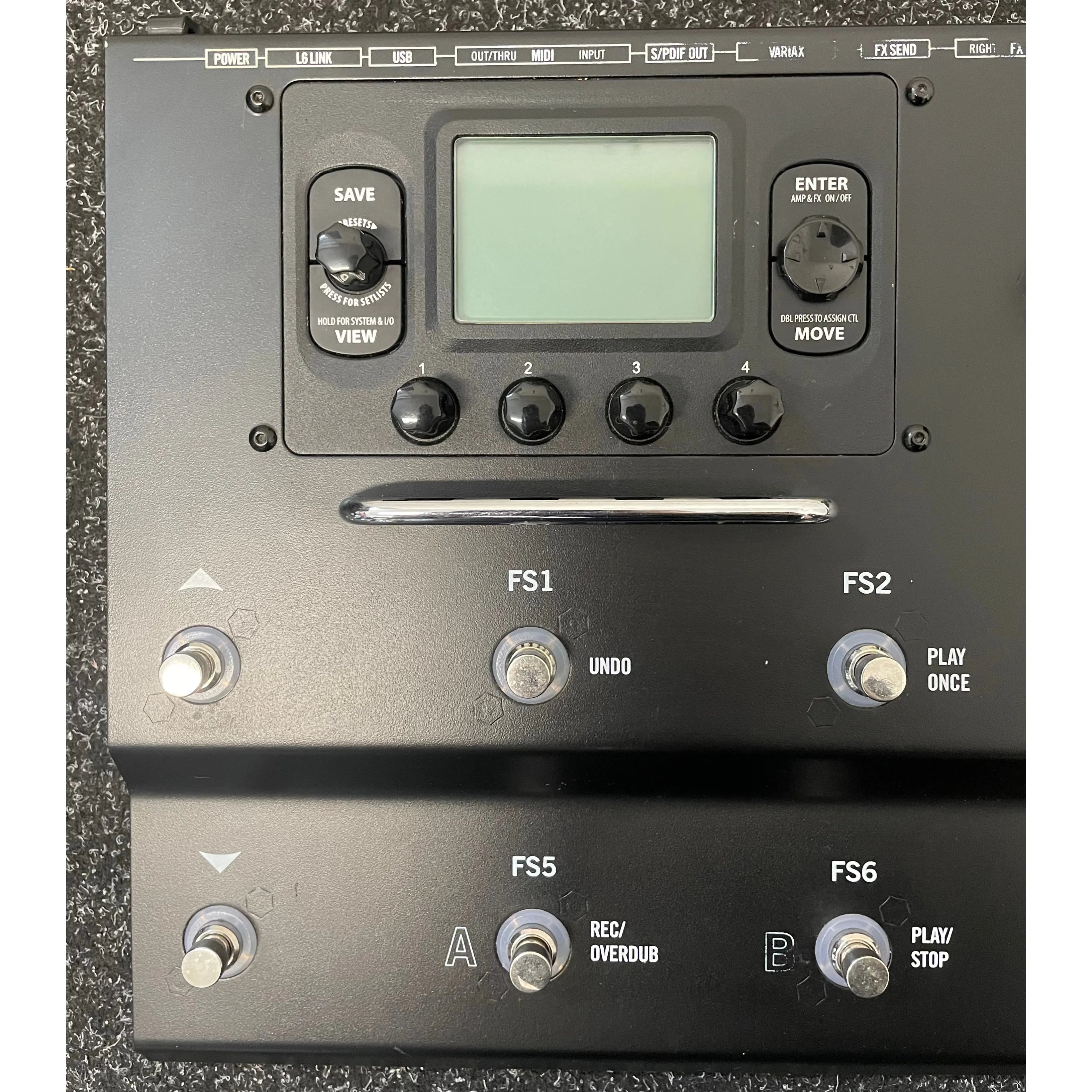 Line 6 POD HD500X Guitar Multi Effects Pedal with Gigbag Pre-Owned