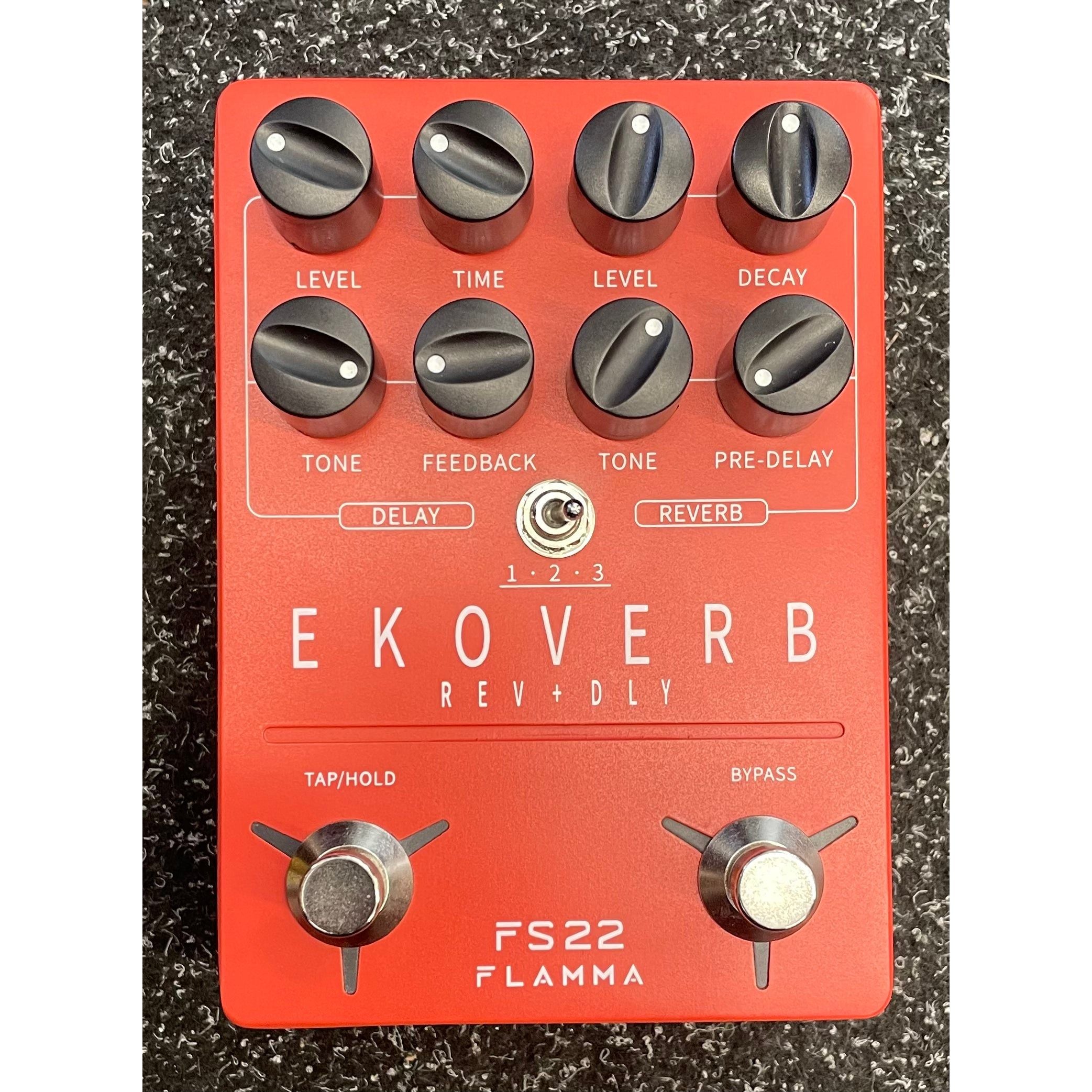 Flamma FS22 Ekoverb Dual Reverb & Delay Pedal Pre-Owned