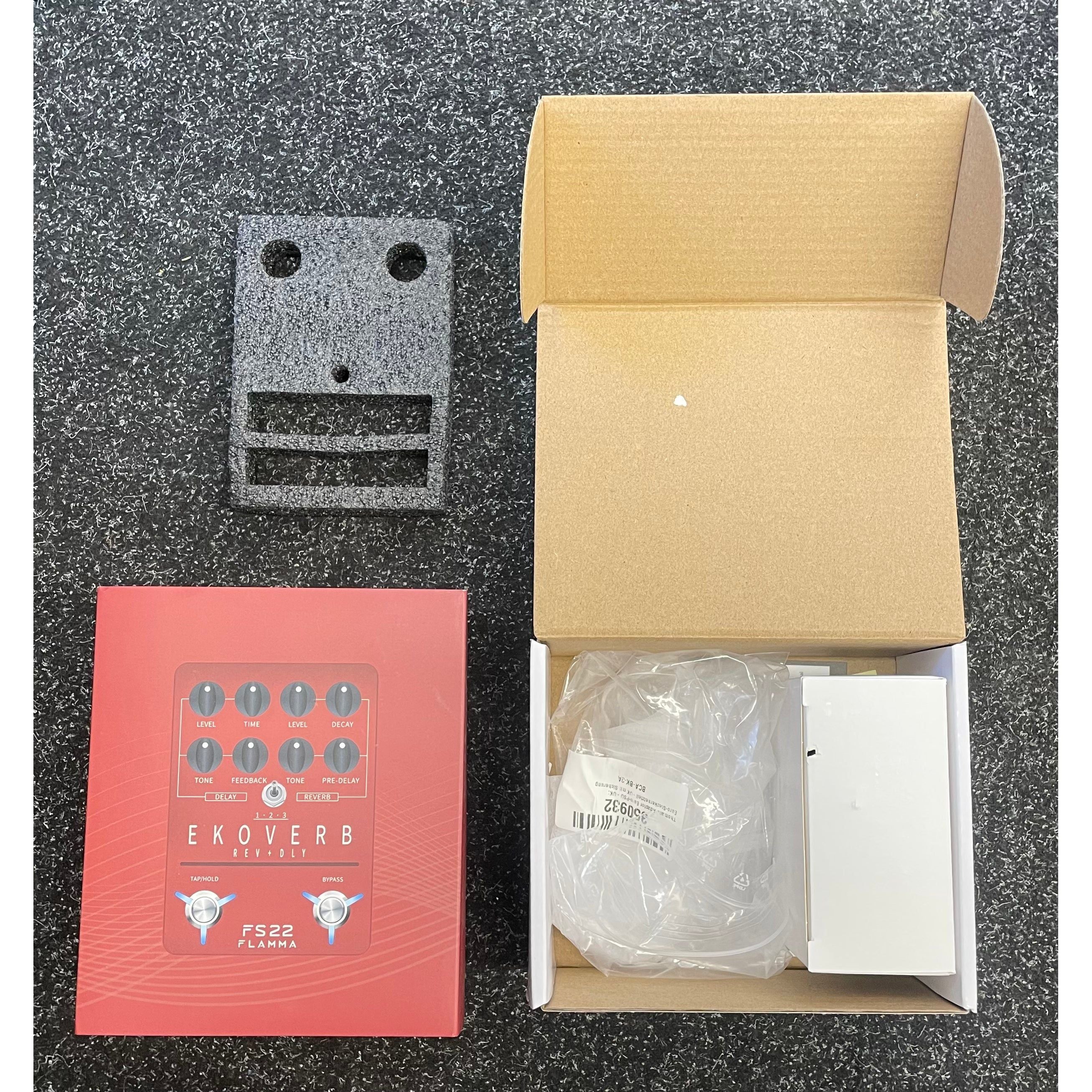 Flamma FS22 Ekoverb Dual Reverb & Delay Pedal Pre-Owned
