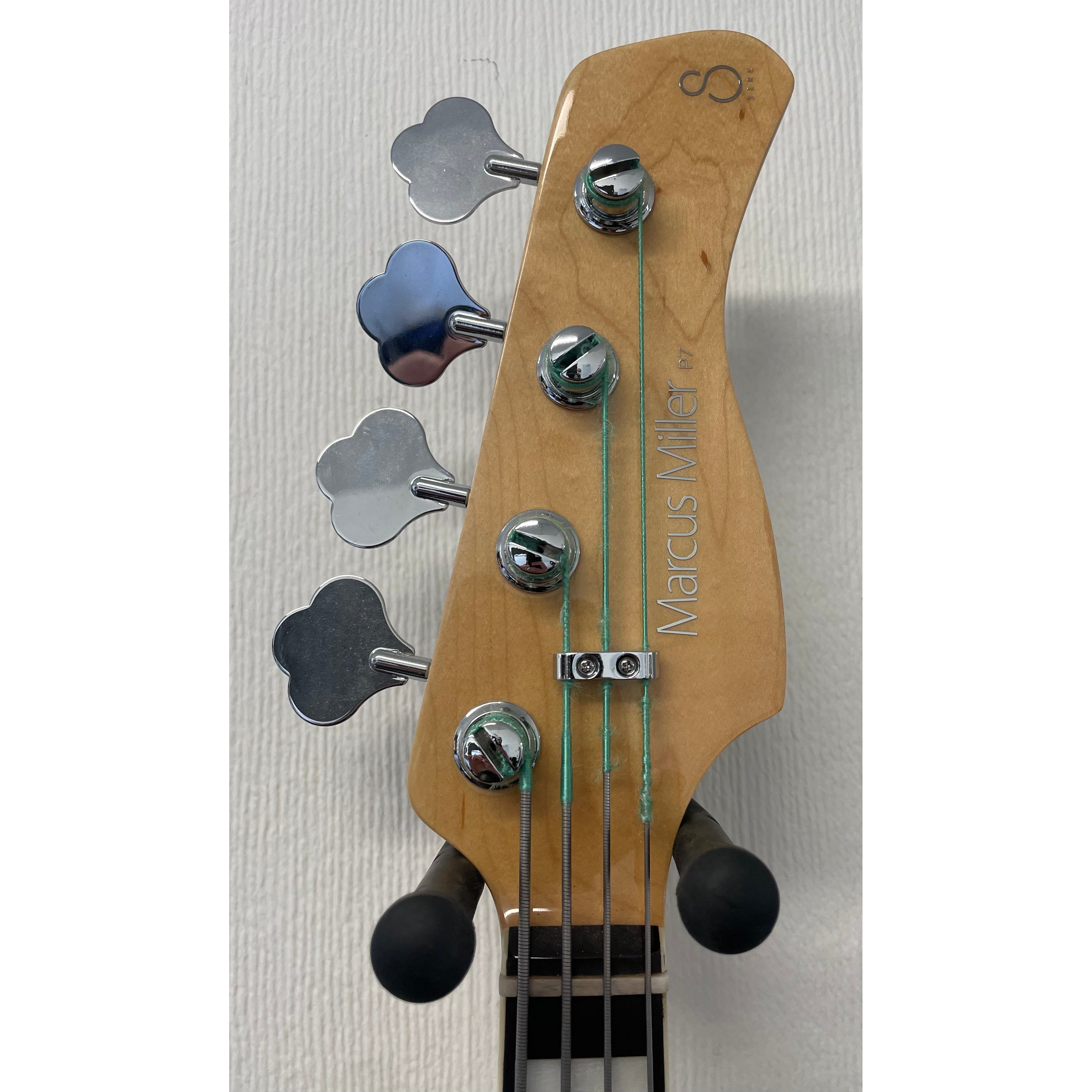Sire X Marcus Miller P7 Passive/Active Electric Bass in Gloss Black Pre-Owned