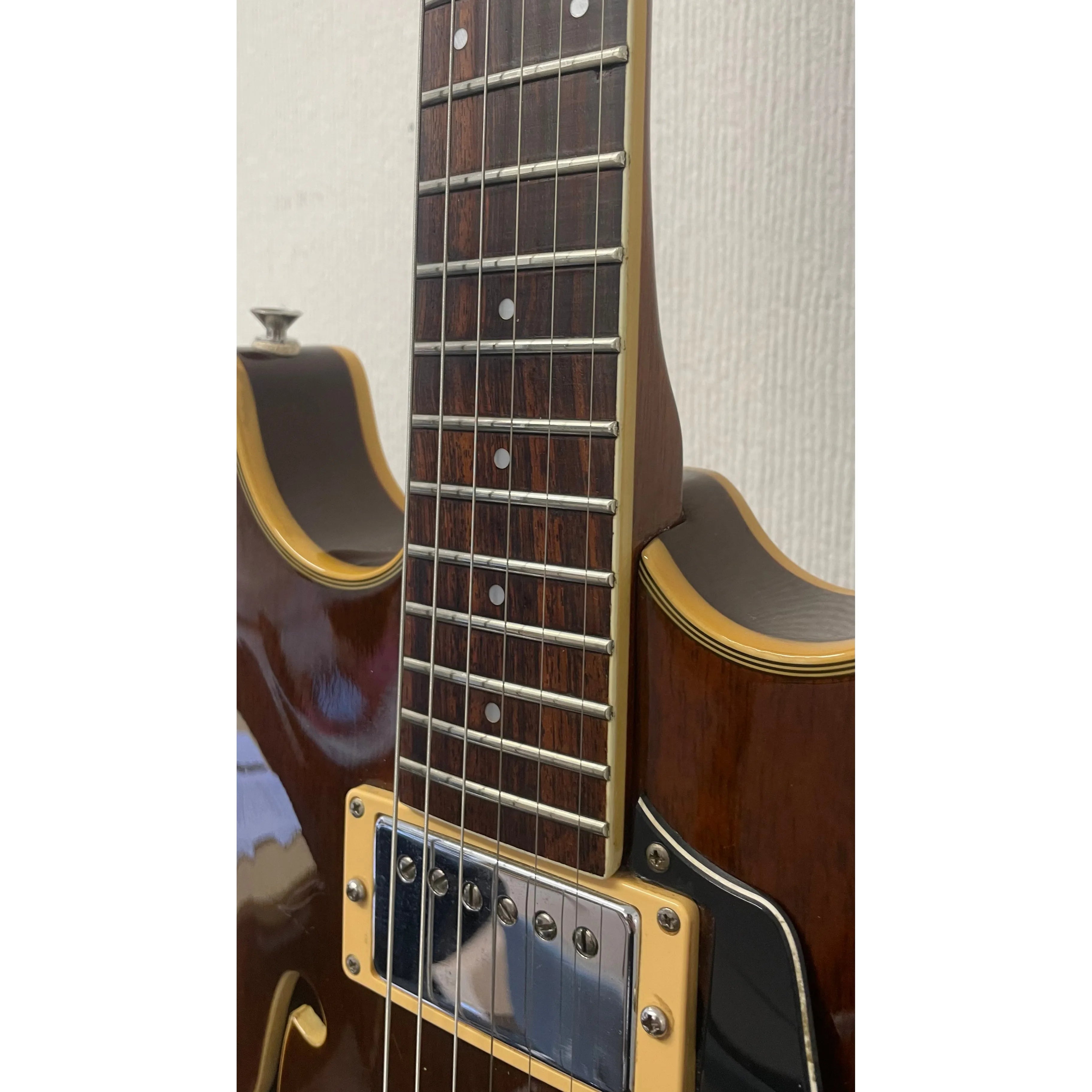 Aria Pro II Hollowbody Electric Guitar TA-40 in Walnut Pre-Owned