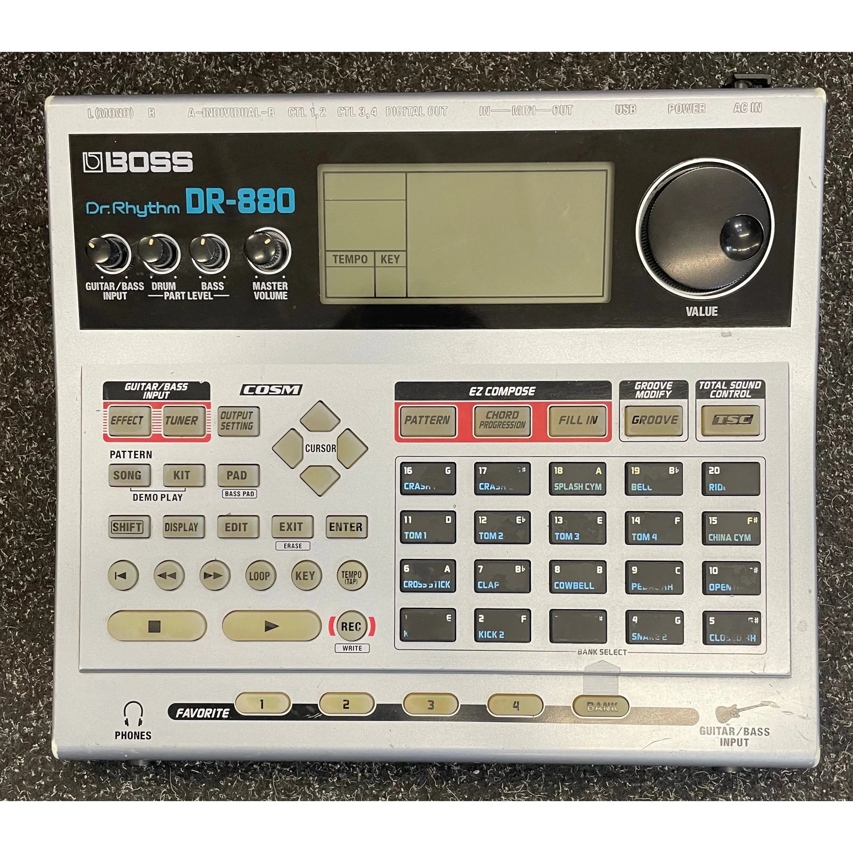 Boss DR-880 Dr. Rhythm Drum Machine Pre-Owned