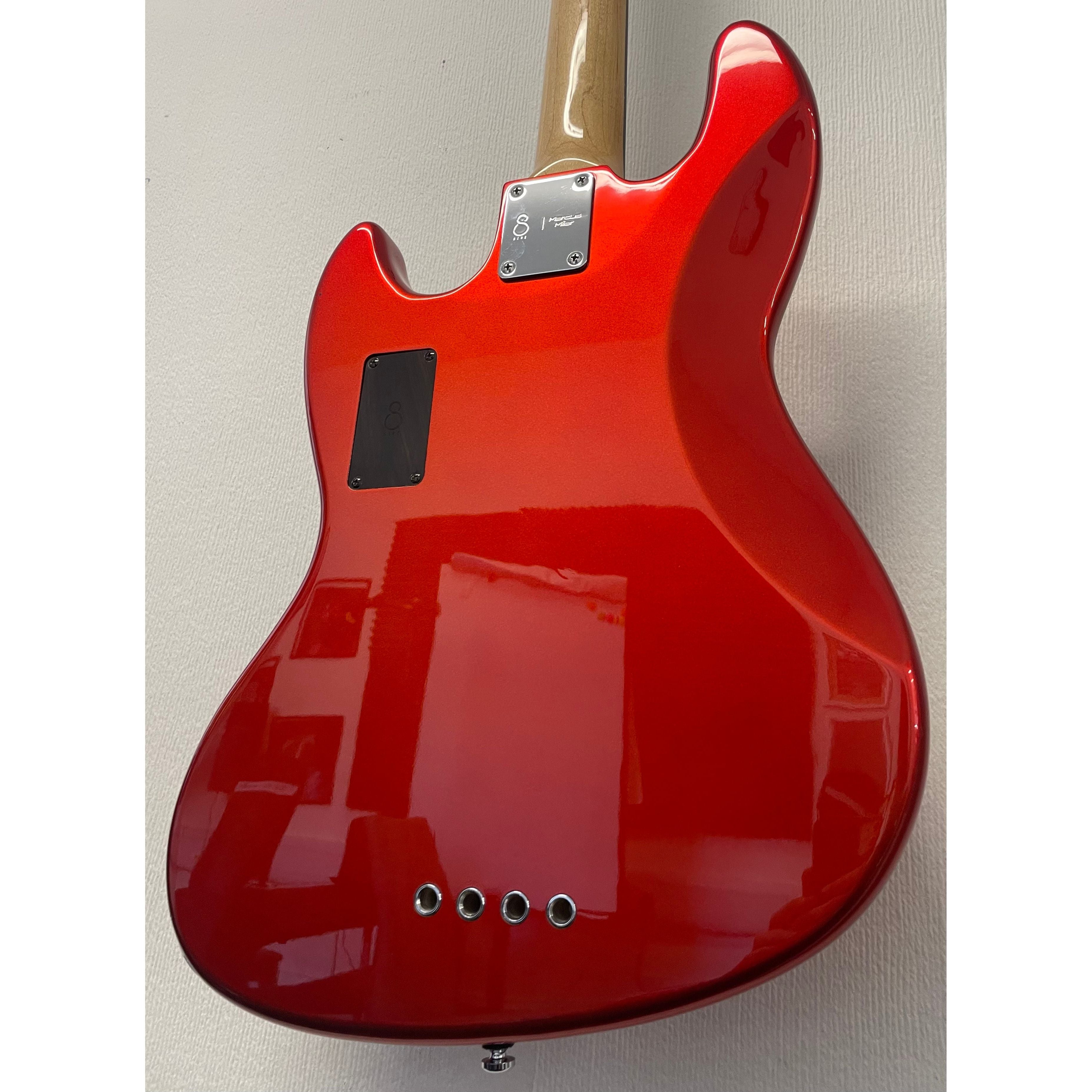 Sire X Marcus Miller V7 Passive/Active Electric Bass in Gloss Red Pre-Owned