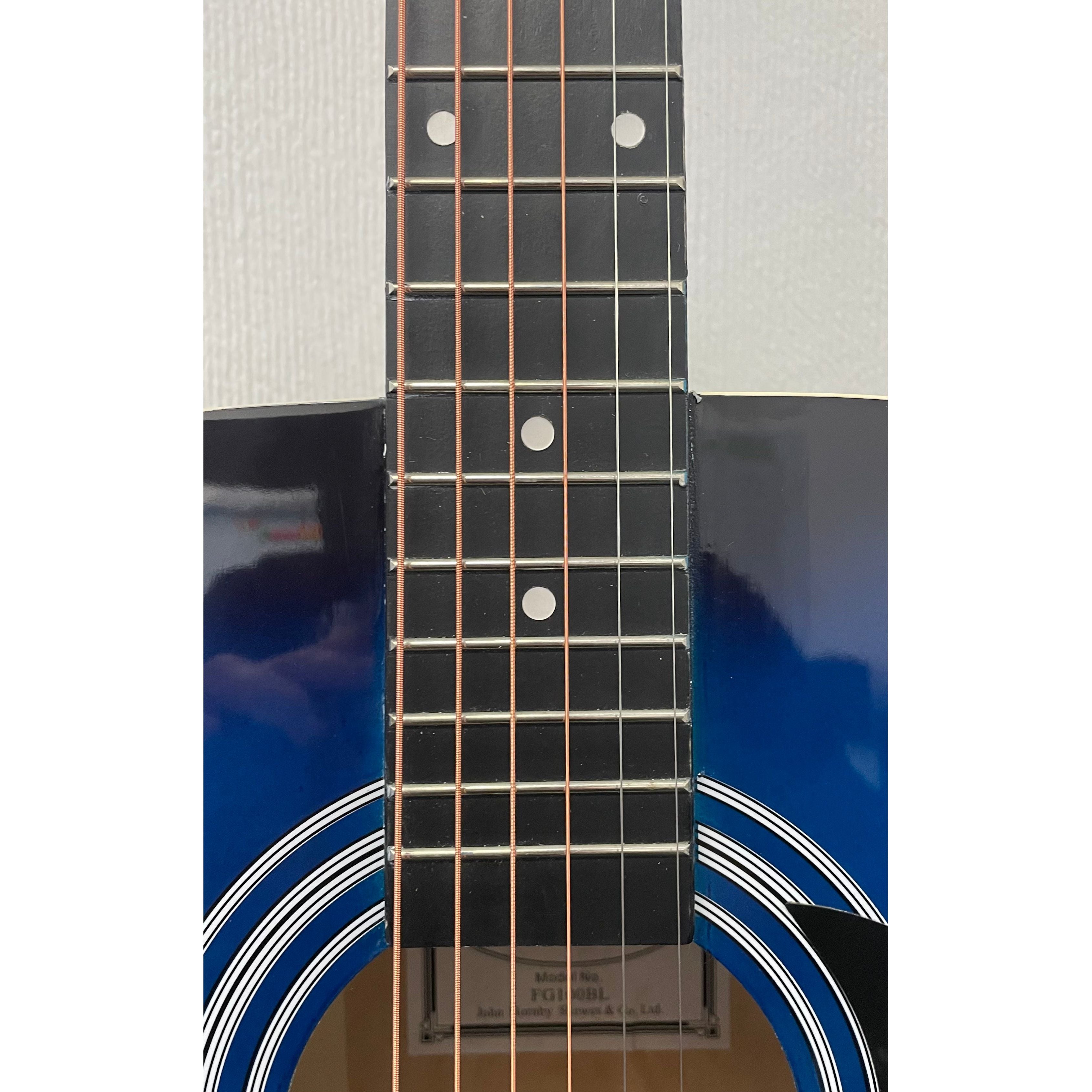 Falcon FG100BL Dreadnought Acoustic Guitar in Blueburst Pre-Owned