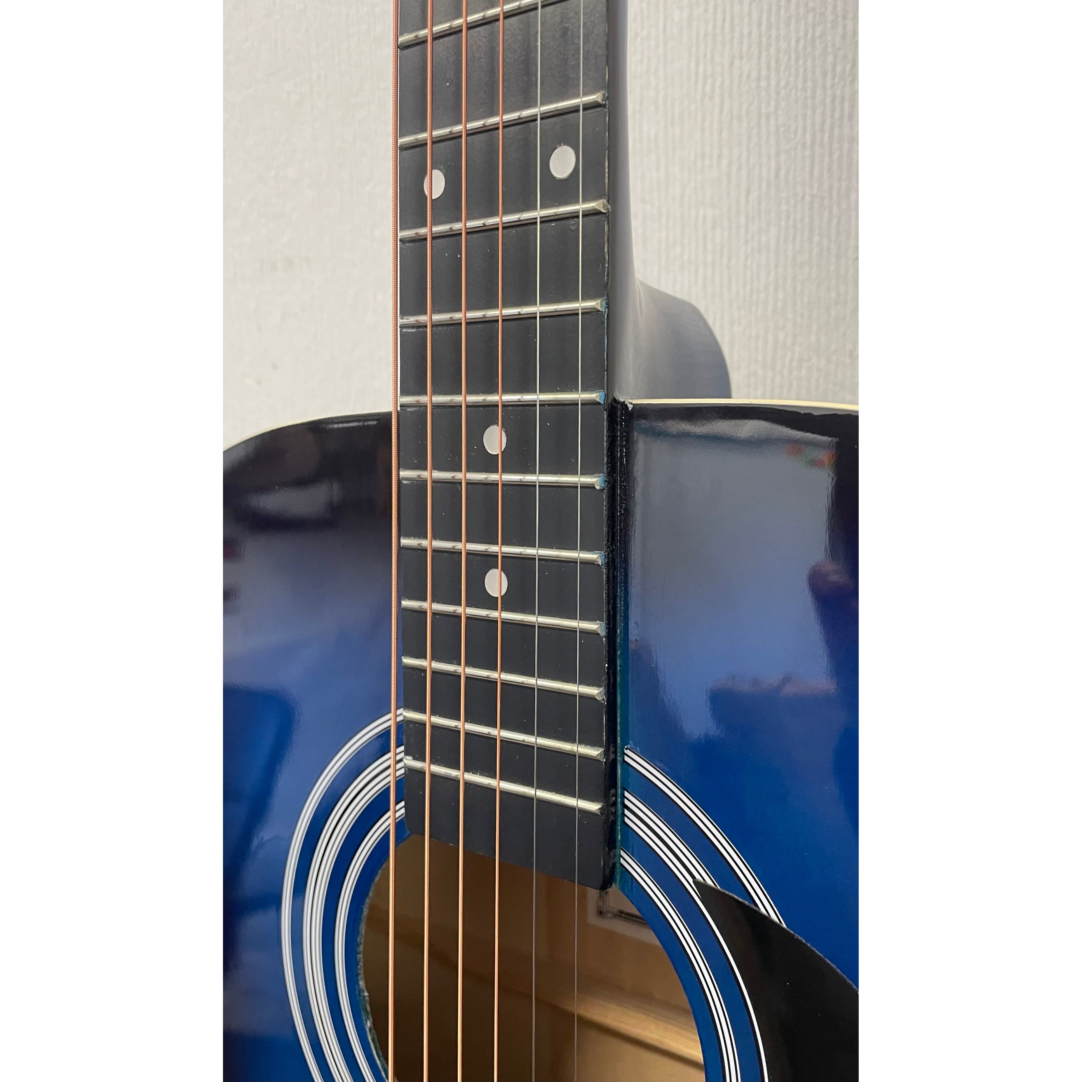Falcon FG100BL Dreadnought Acoustic Guitar in Blueburst Pre-Owned