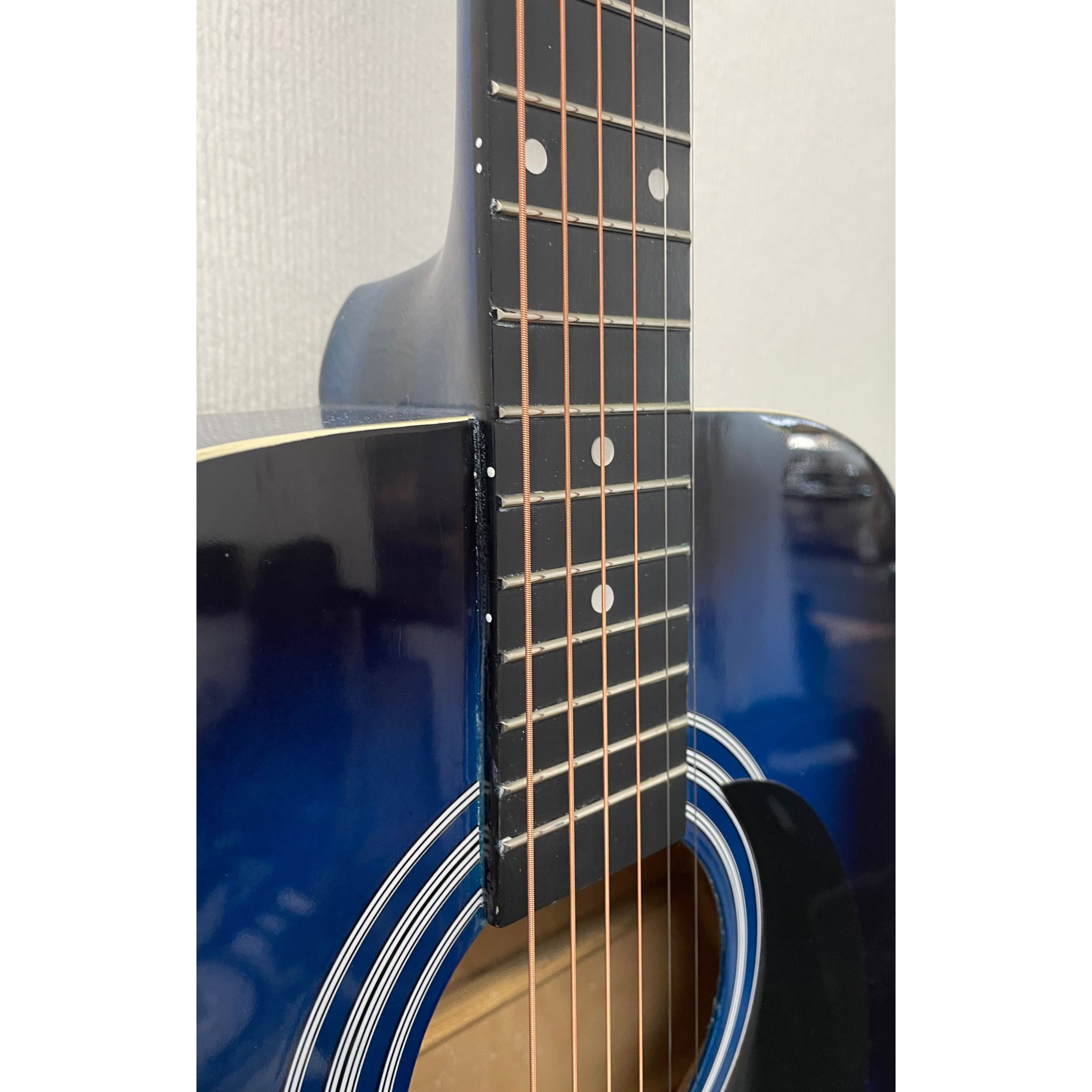 Falcon FG100BL Dreadnought Acoustic Guitar in Blueburst Pre-Owned