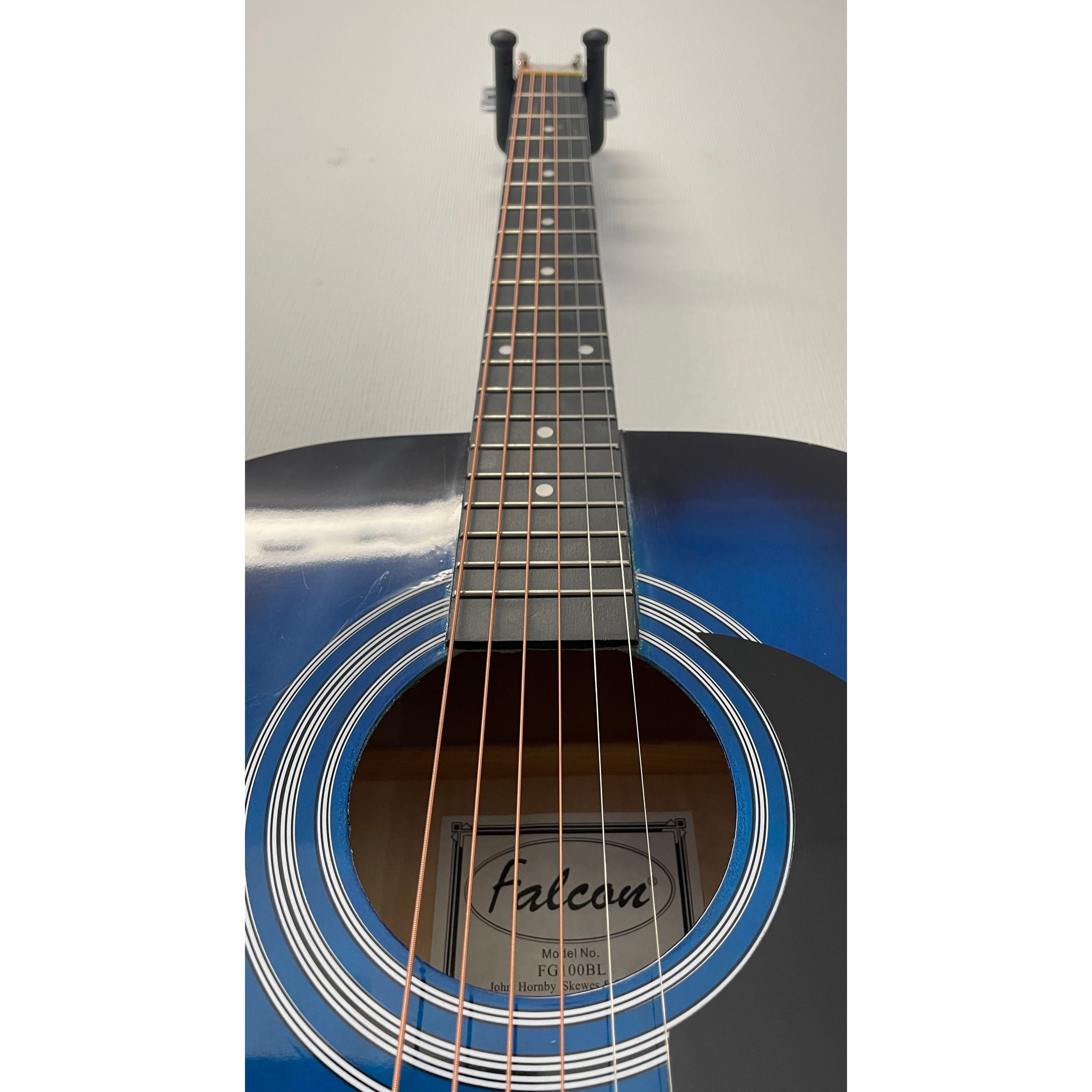 Falcon FG100BL Dreadnought Acoustic Guitar in Blueburst Pre-Owned