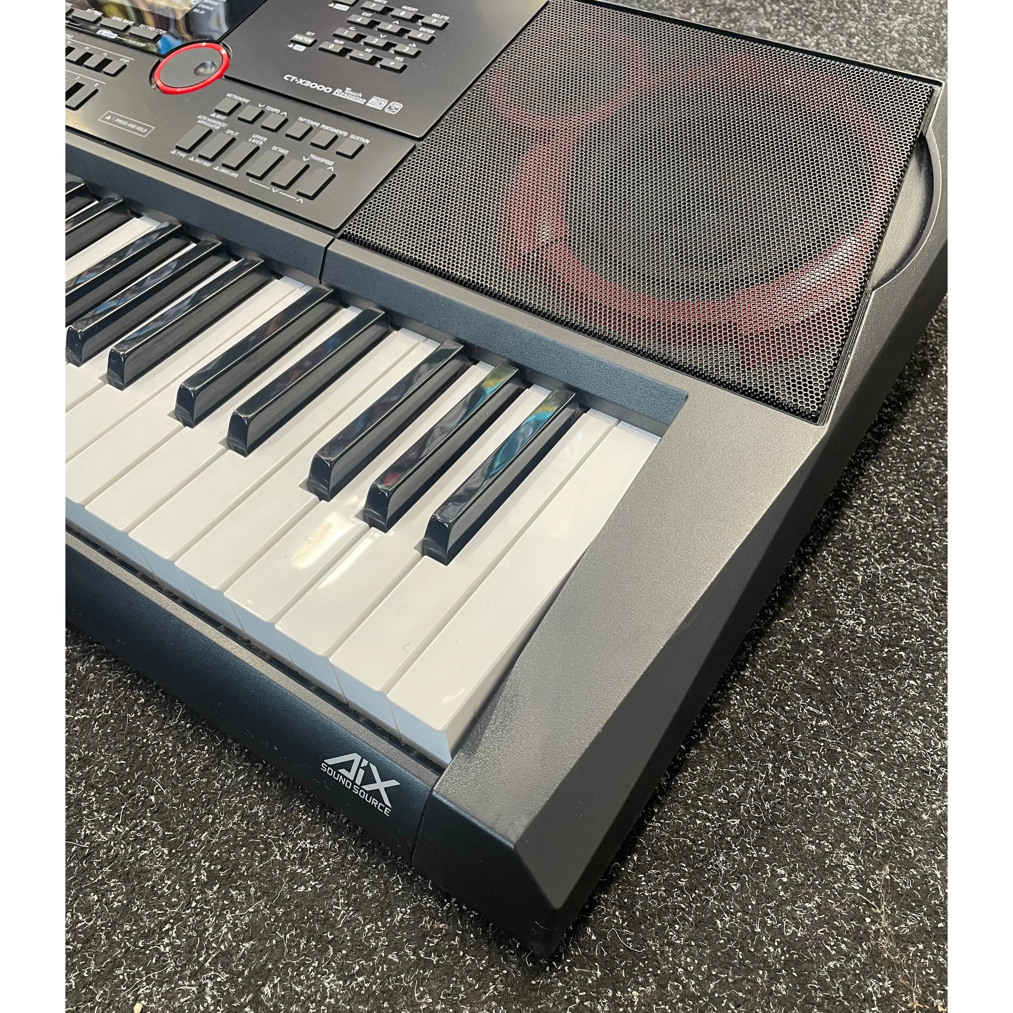 Casio CT-X3000 61-Key Portable Digital Keyboard with PSU and Sustain Pedal Pre-Owned