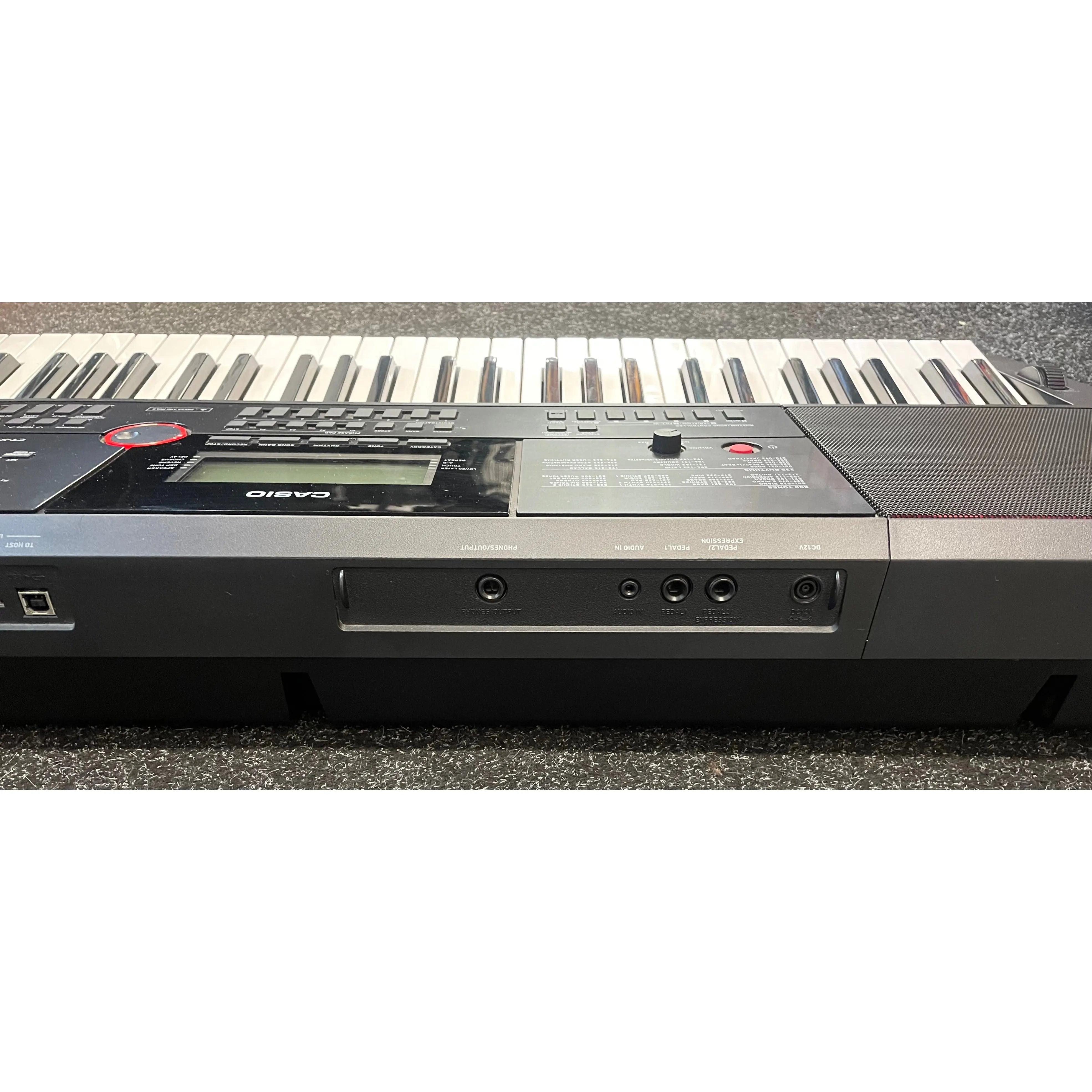 Casio CT-X3000 61-Key Portable Digital Keyboard with PSU and Sustain Pedal Pre-Owned