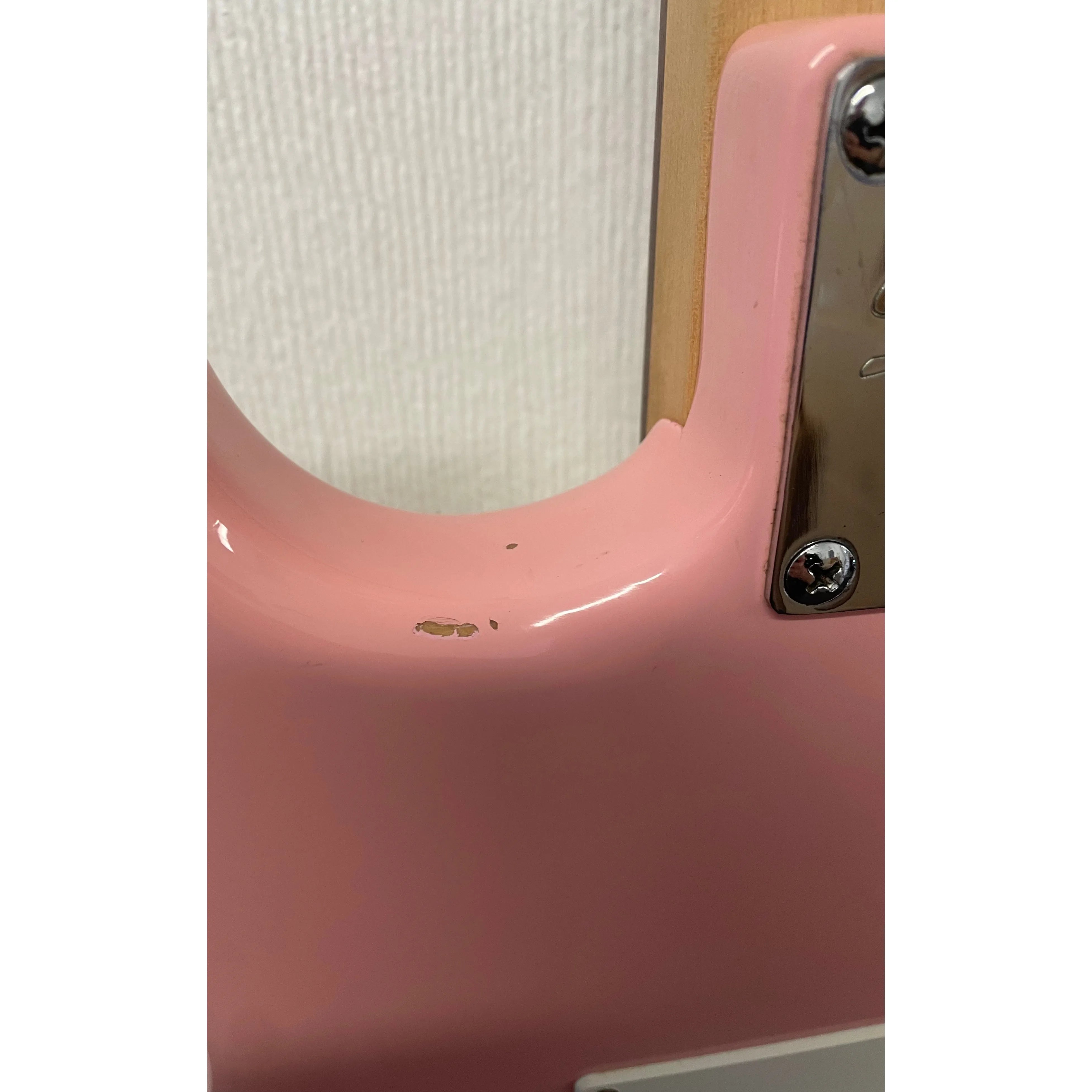 Squier Bullet Stratocaster Electric Guitar in Shell Pink Pre-Owned