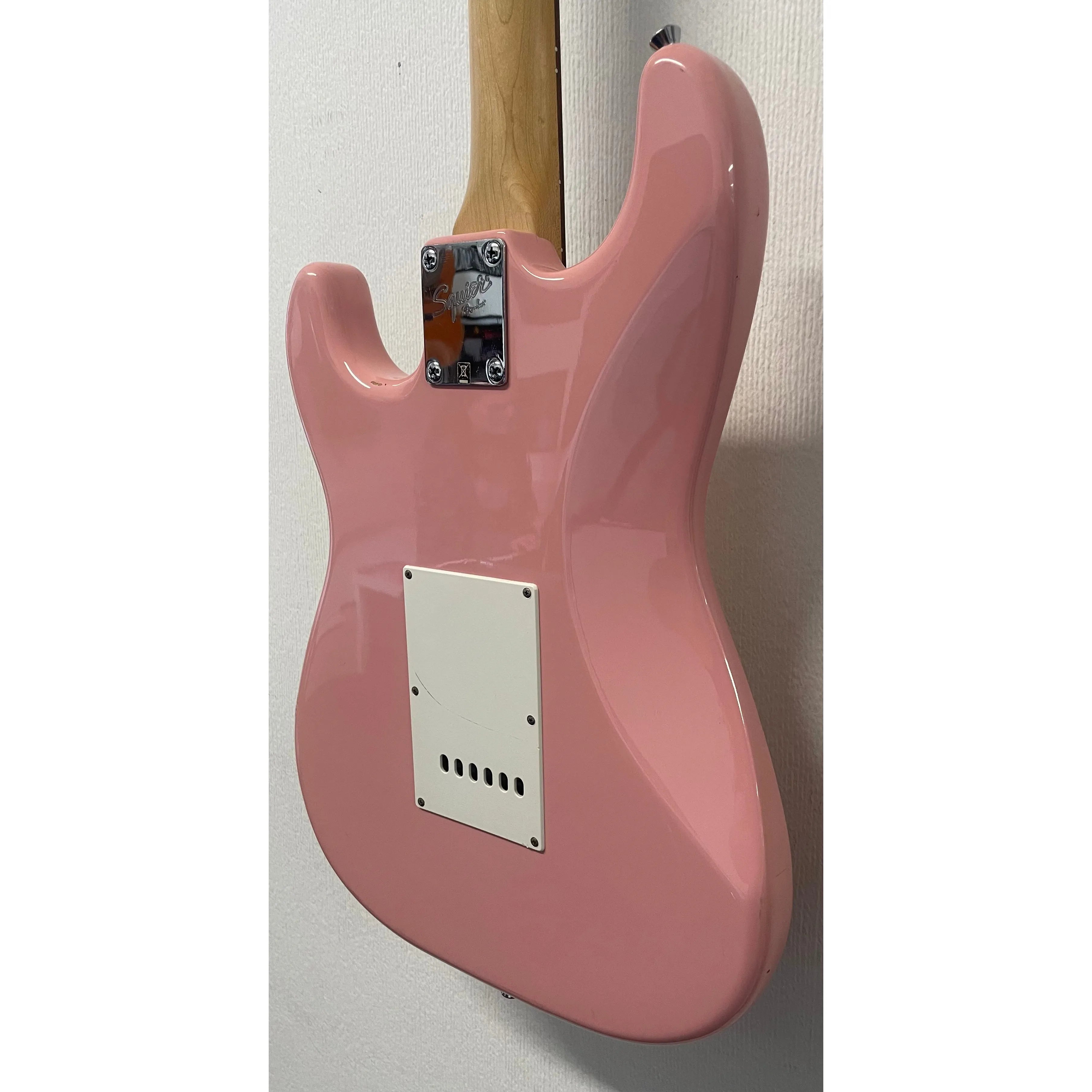 Squier Bullet Stratocaster Electric Guitar in Shell Pink Pre-Owned