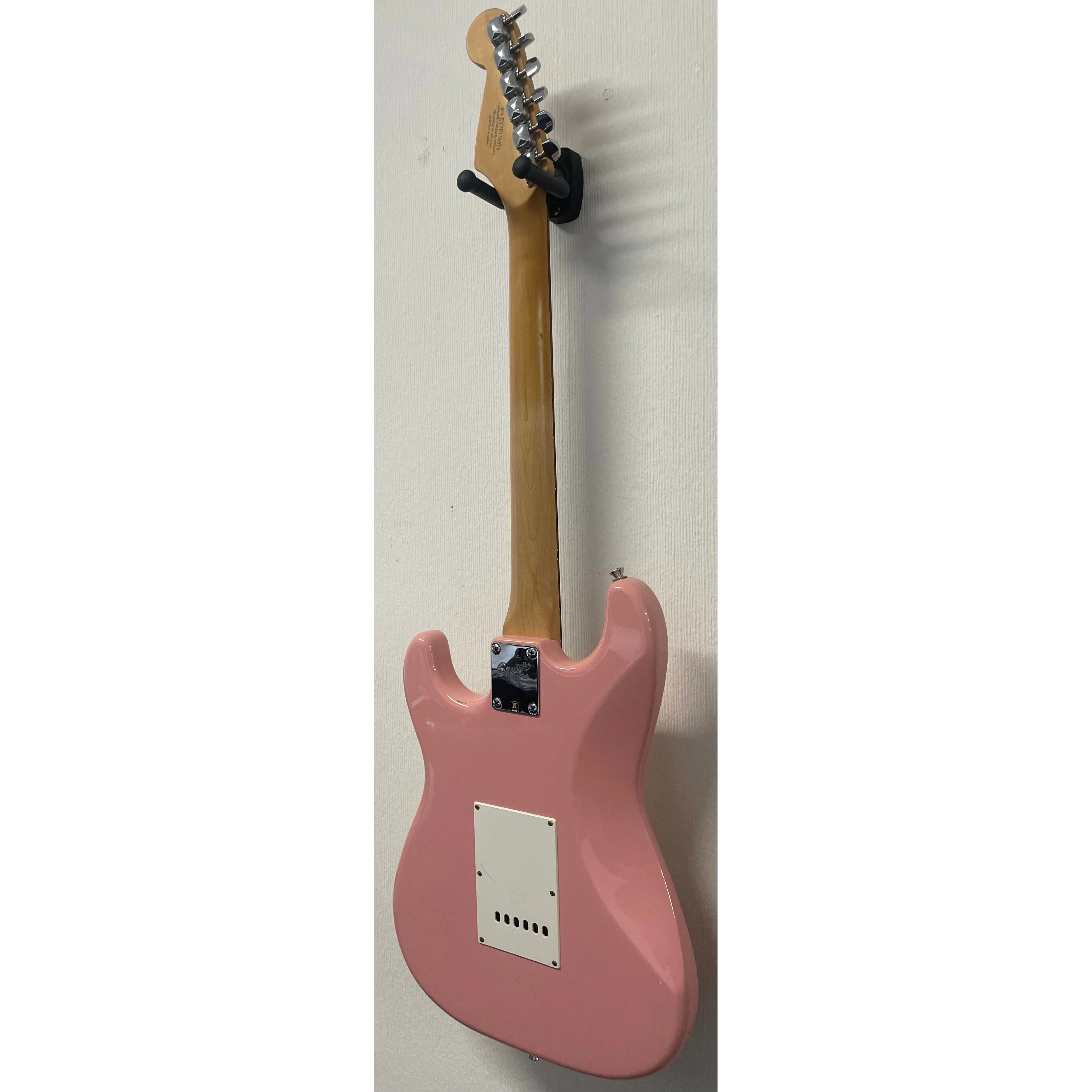 Squier Bullet Stratocaster Electric Guitar in Shell Pink Pre-Owned