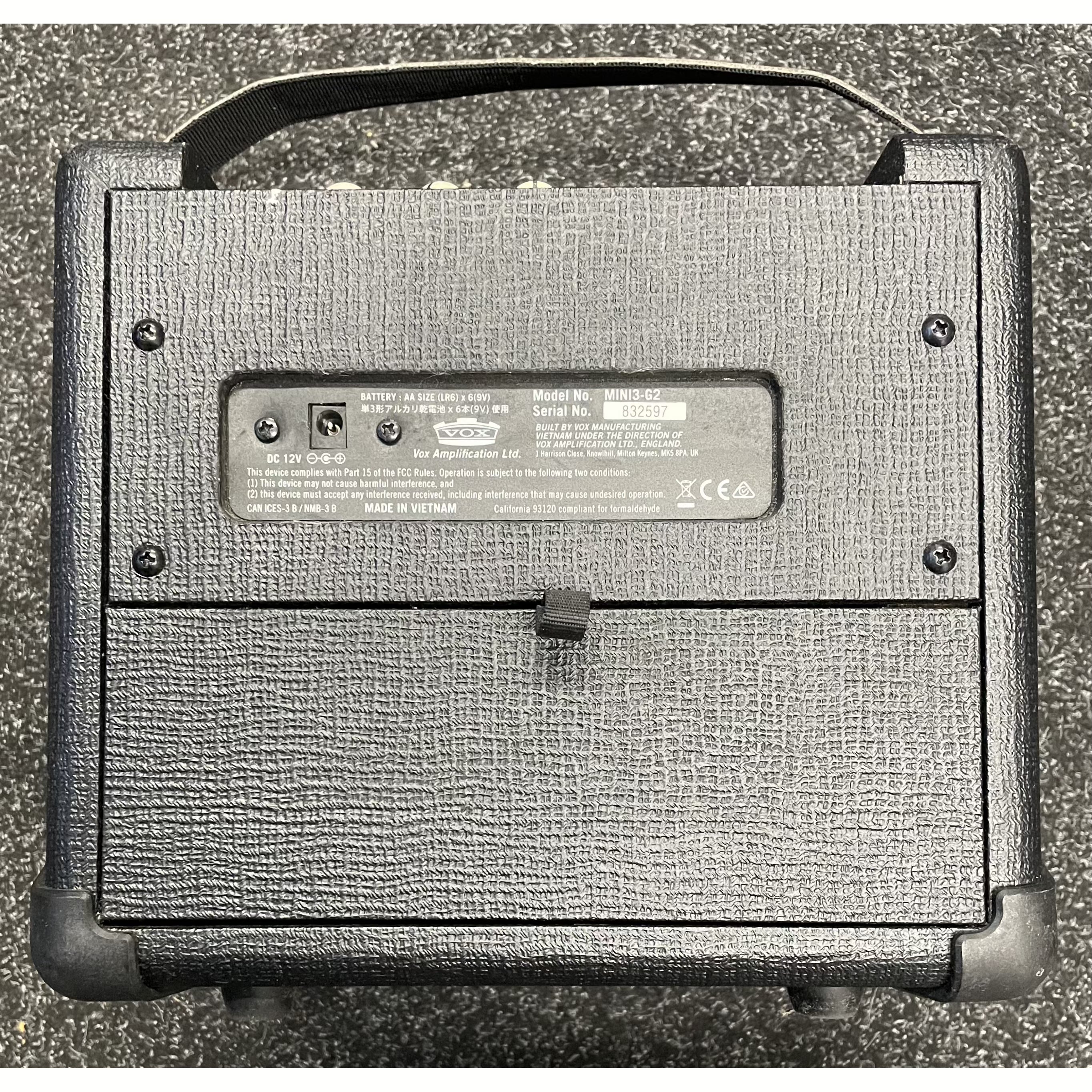 Vox Mini 3 G2 Electric Guitar Portable Combo Amplifier Pre-Owned